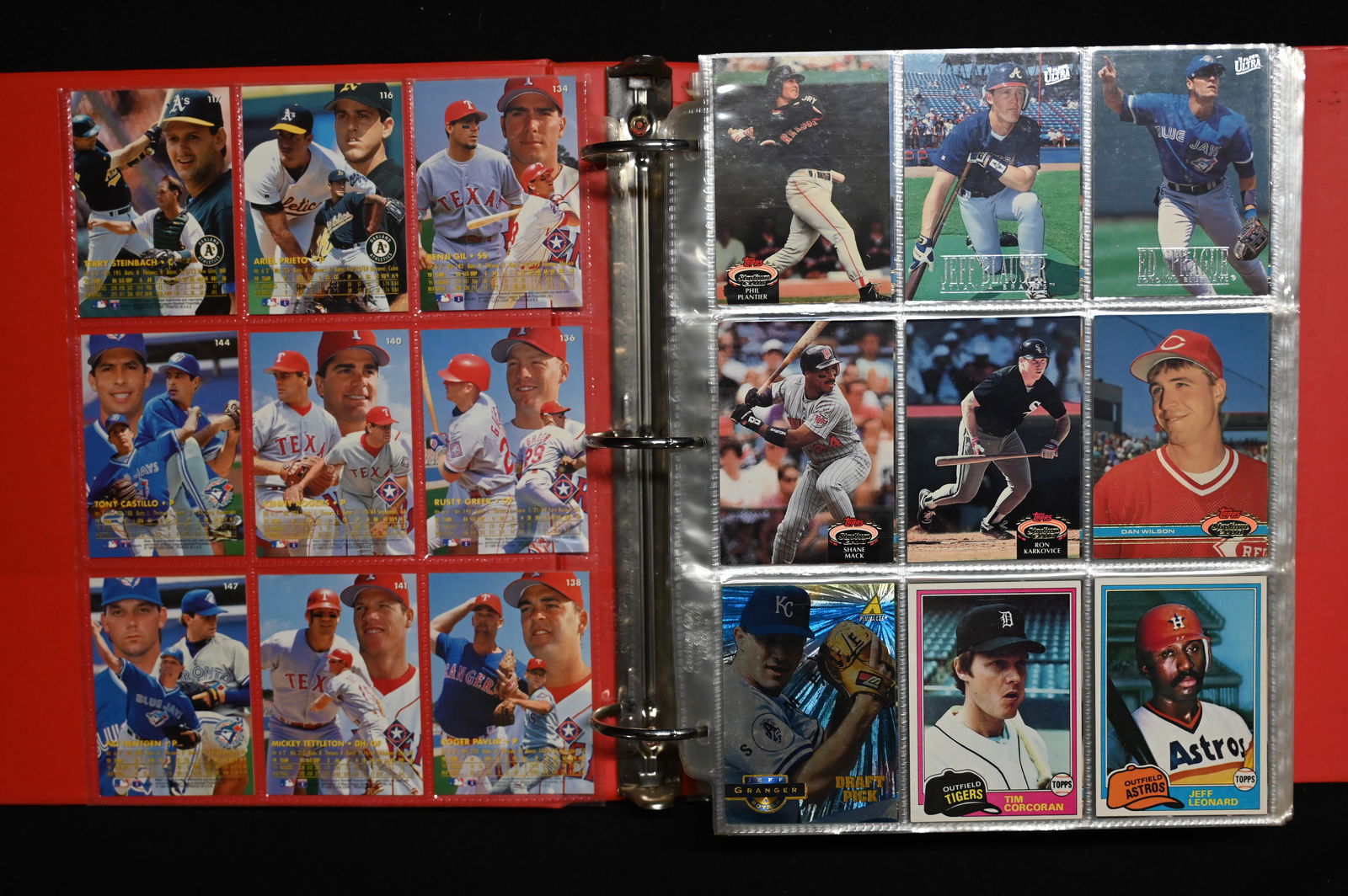 Baseball & Basketball Cards 1980's & 90's  Approx. 80 Pages. (1 of 5)