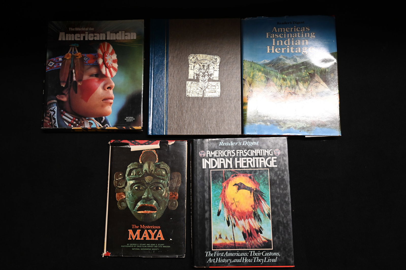 5 Native American Themed Hardback Books. (1 of 4)