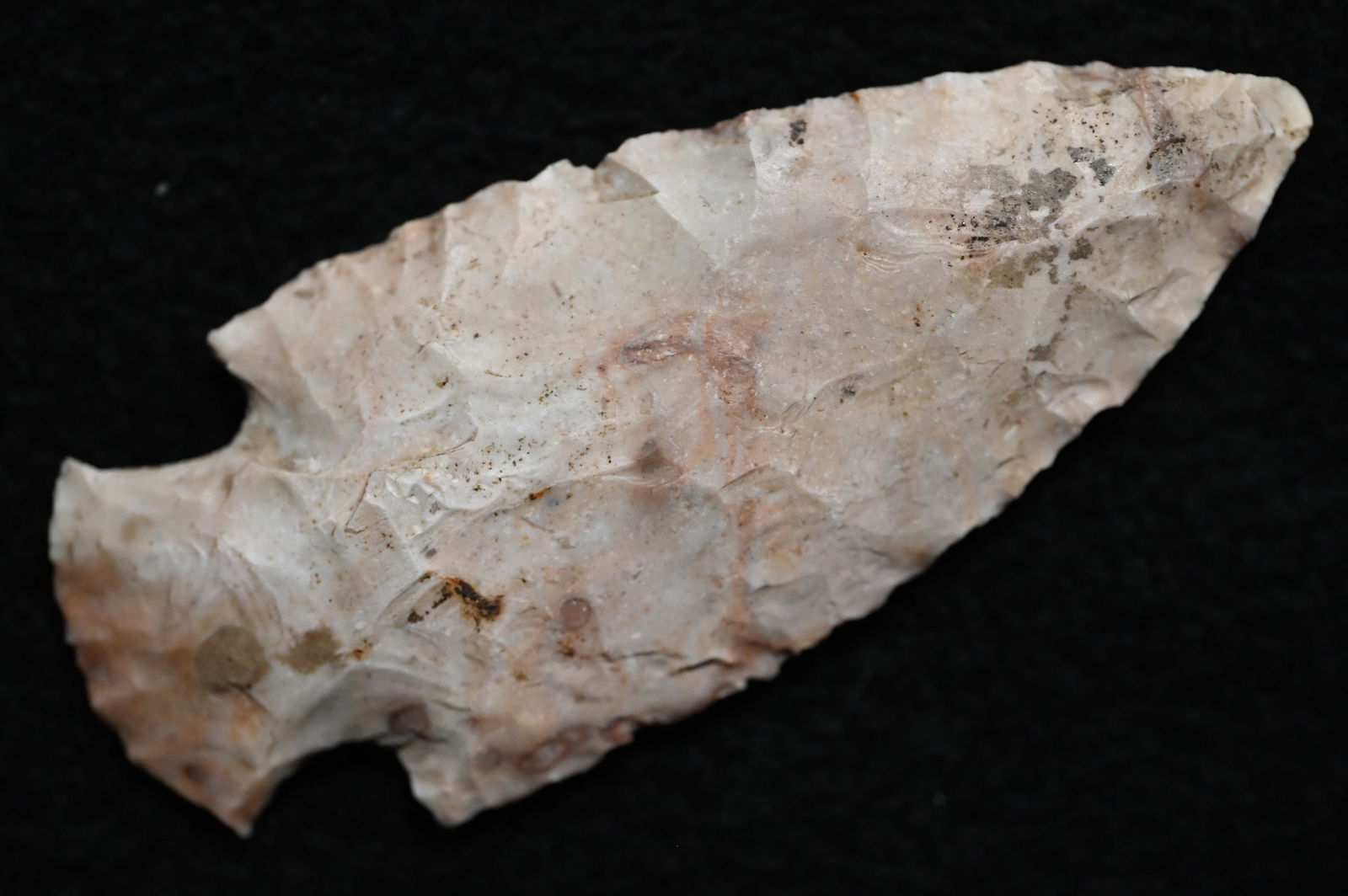 3 3/8" Hopewell Arrowhead Found in Vernon Co. Wisconsin. Ryan Keele COA. (1 of 6)