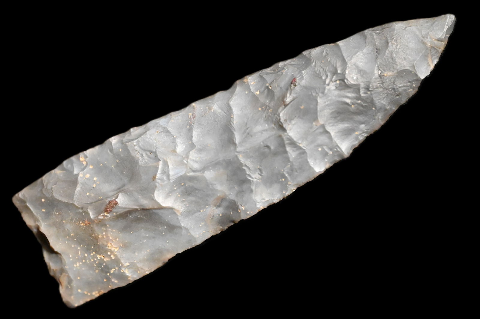 3 3/8" Copena Arrowhead Found in Fulton Co. Illinois Ex: Dean Downing Collection. (1 of 5)