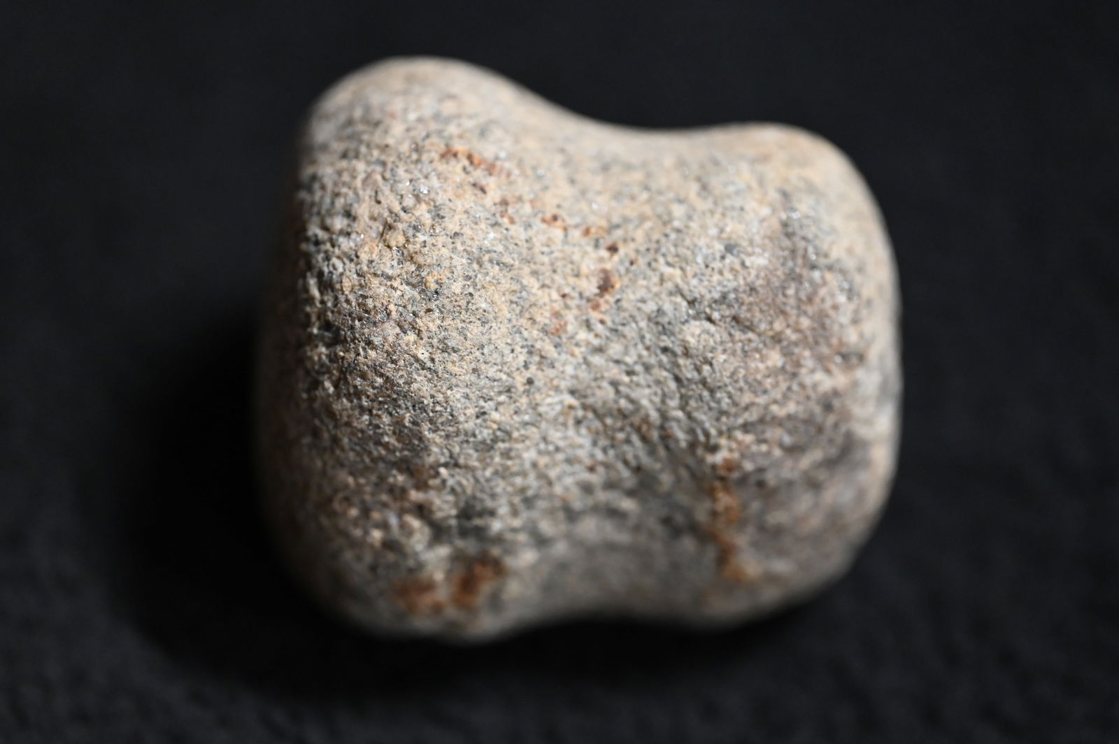 3/4 Groove 2 1/2" Granite War Club Found in Northern Ohio Ex: John Bennett Collection. (1 of 7)