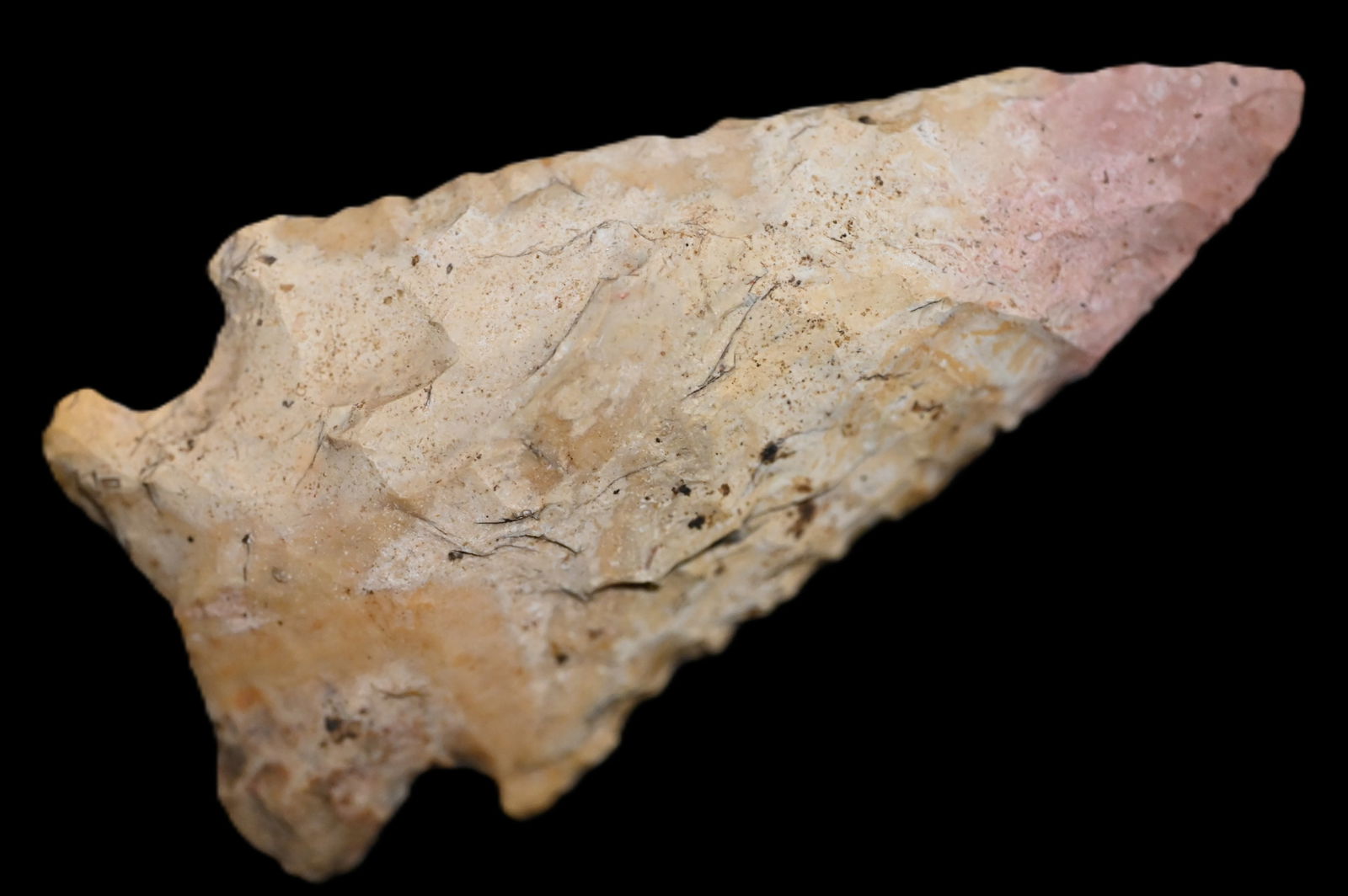 2 5/8"Turin Arrowhead Found in Pettis Co. Missouri. (1 of 5)