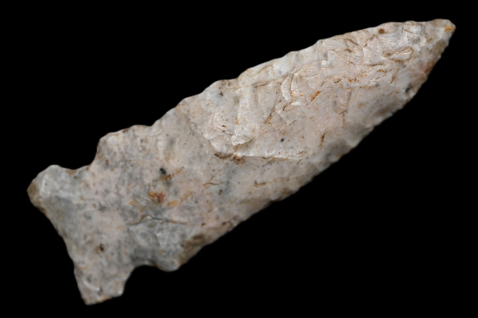 3 9/16" Graham Cave Arrowhead Found in Pettis Co. Missouri. (1 of 5)
