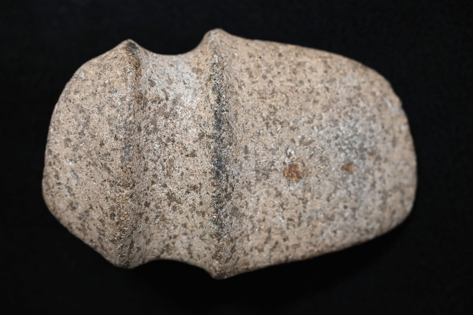 6 1/4" Granite 3/4 Groove Axe Found in Fulton Co. Illinois Ex: Steve Manos Collection Ryan Keele (1 of 9)