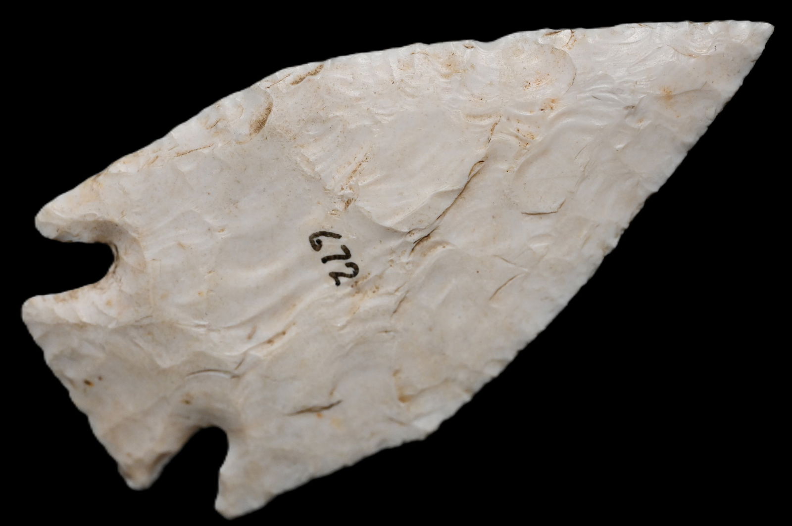 3 13/16" Afton "Exceptional Quality" Found in Cass Co. Missouri 3 COA's Keele, Motley, Meadows Ex: (1 of 8)