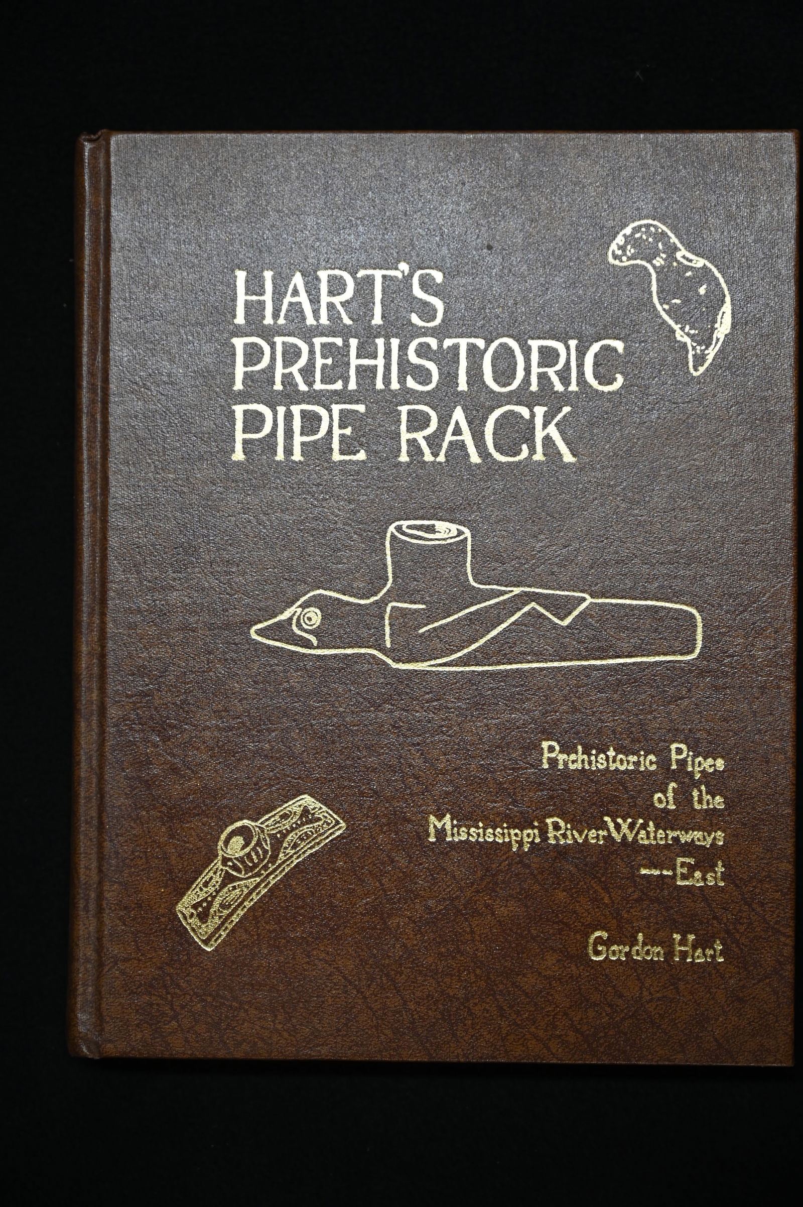 Hart's Prehistoric Pipe Rack by Gordon Hart copyright 1978 First Edition signed by the author (1 of 9)