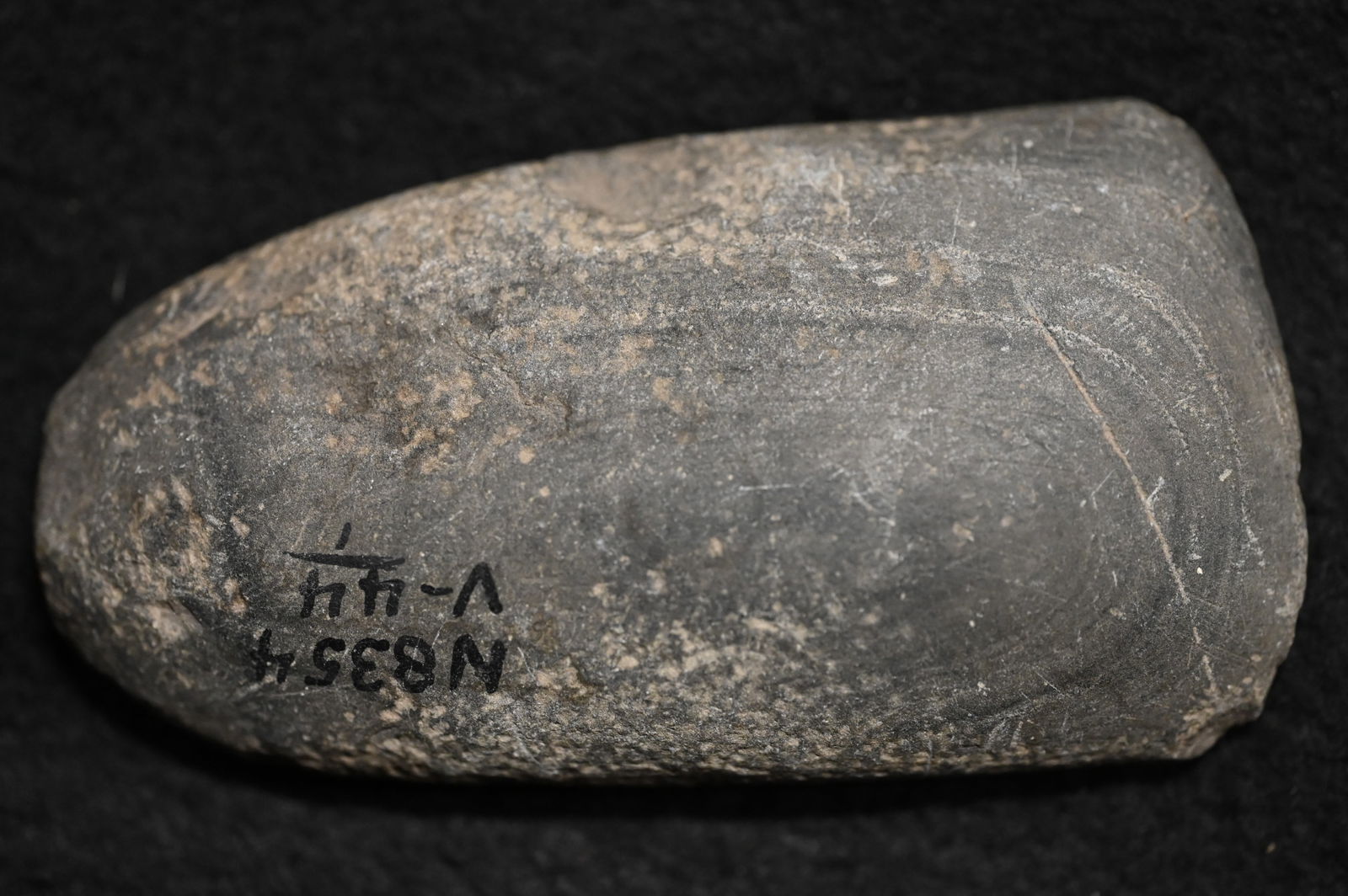 3 9/16" Slate Adz Found in Vermillion Co. Illinois. (1 of 8)