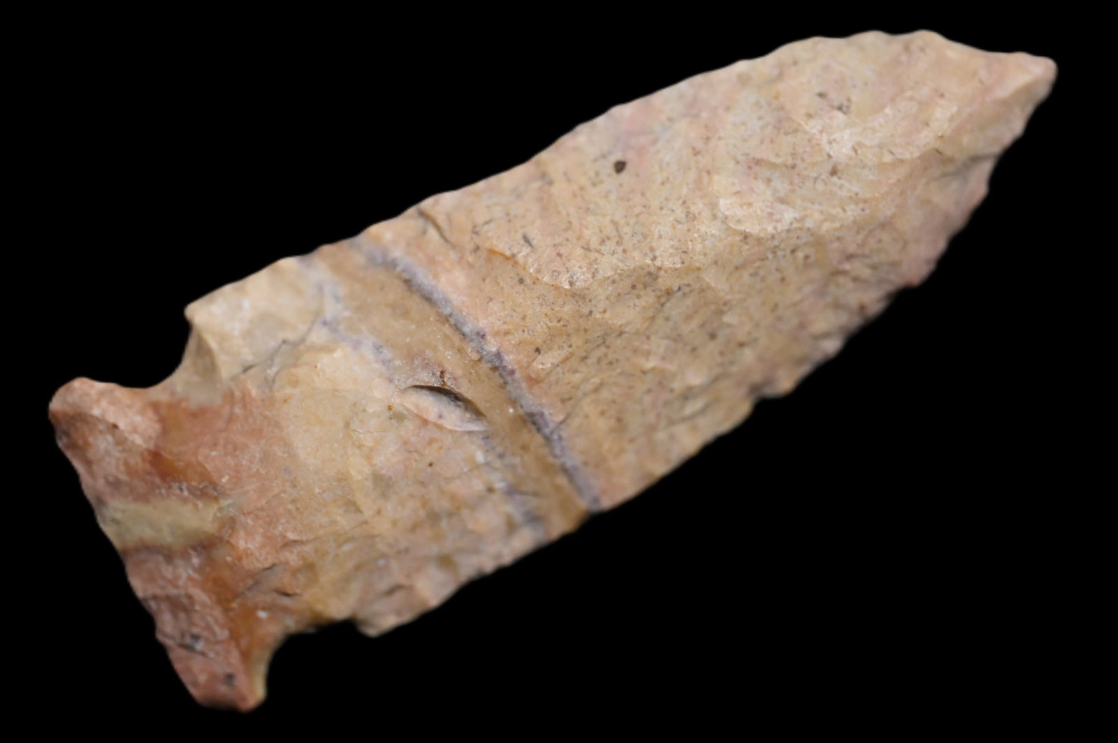 3 7/16" Godar Arrowhead Found in Pettis Co. Missouri. (1 of 5)