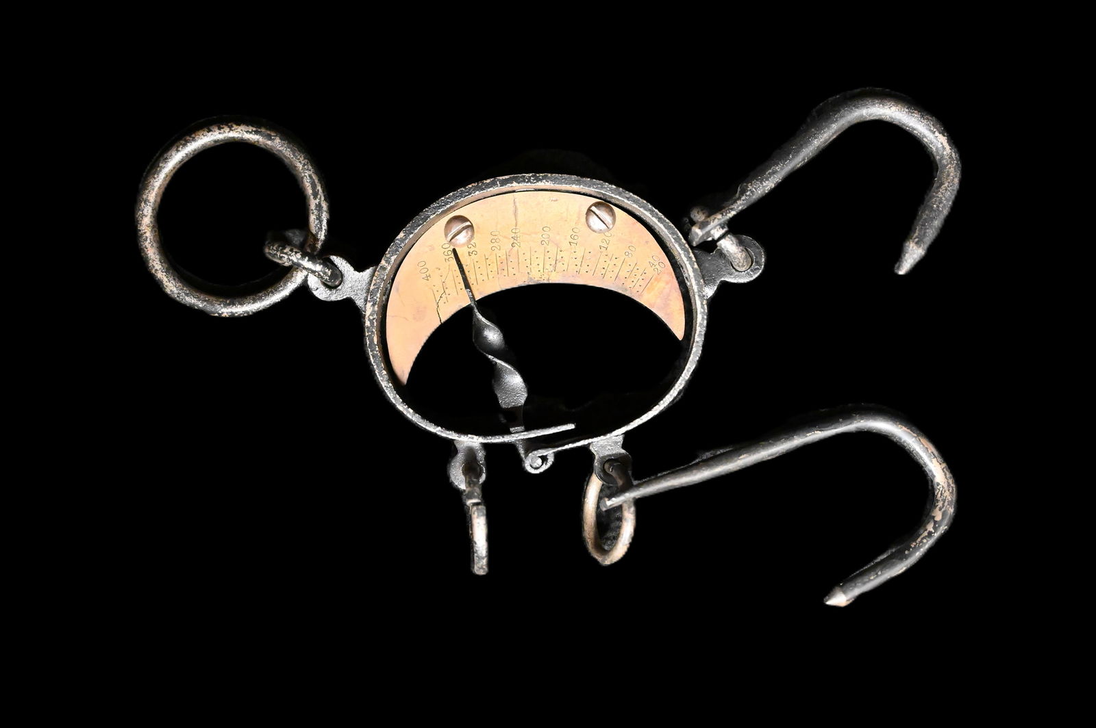 Vintage Antique Buffalo Hide Scale 7".: Vintage Antique Buffalo Hide Scale 7".