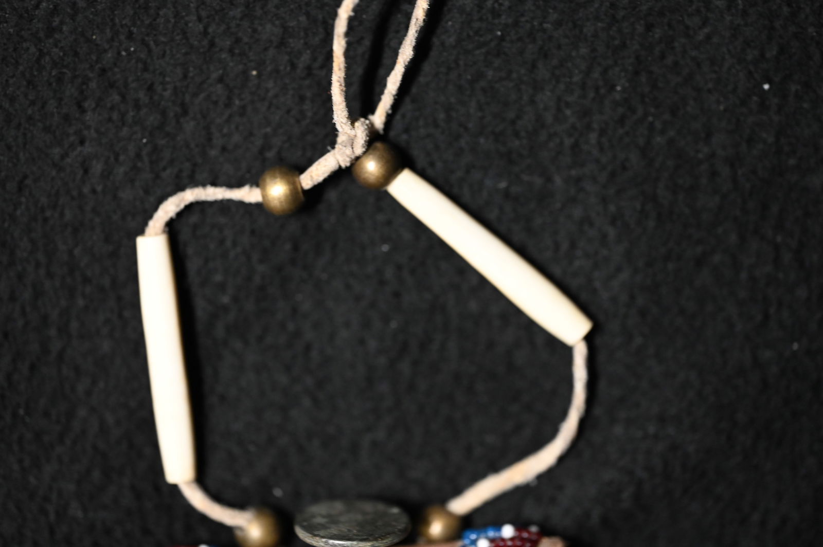 7" Beaded Strike-a-lite Bag. - 3