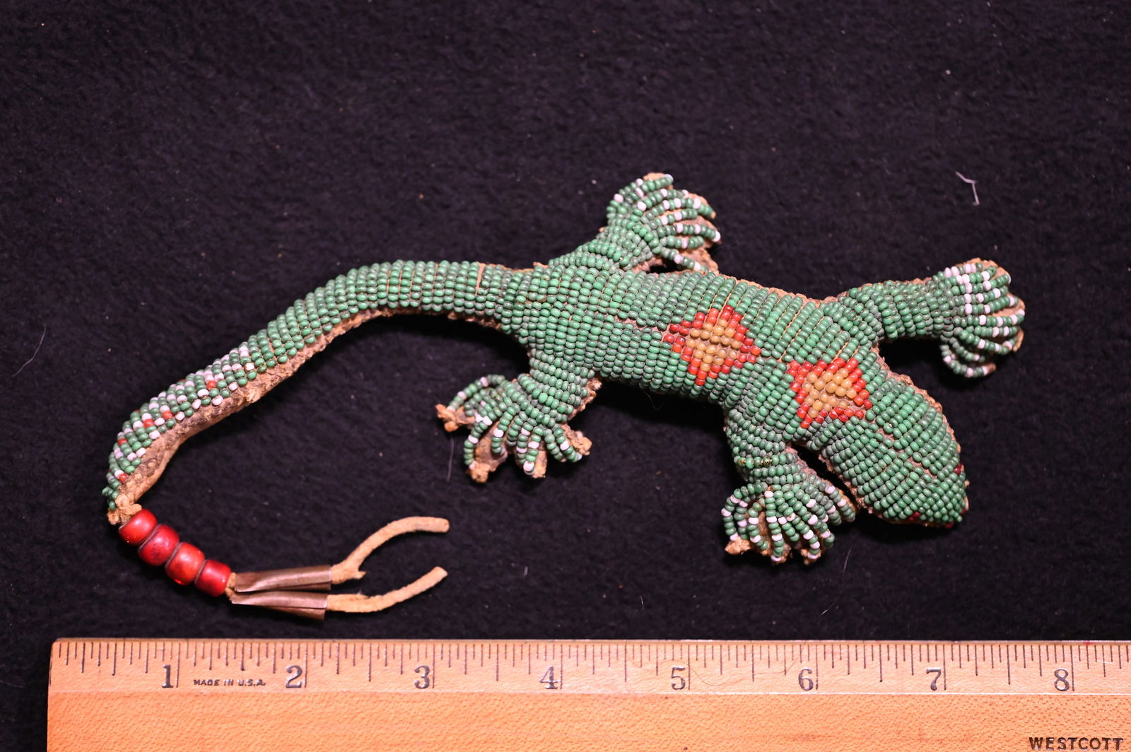 7" Beaded Lizard Fetish. - 5