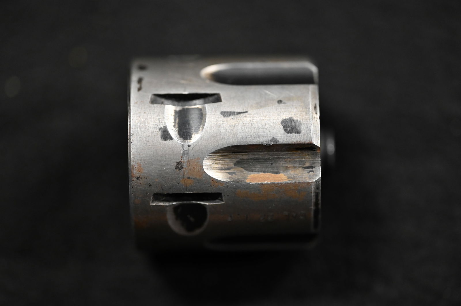 22 Caliber Revolver Cylinder. (1 of 5)