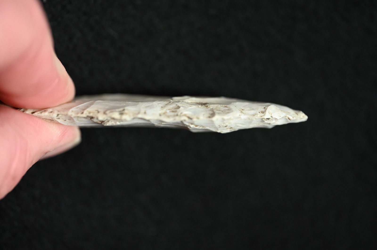 3 1/4" Clovis Arrowhead Modern Made. - 3