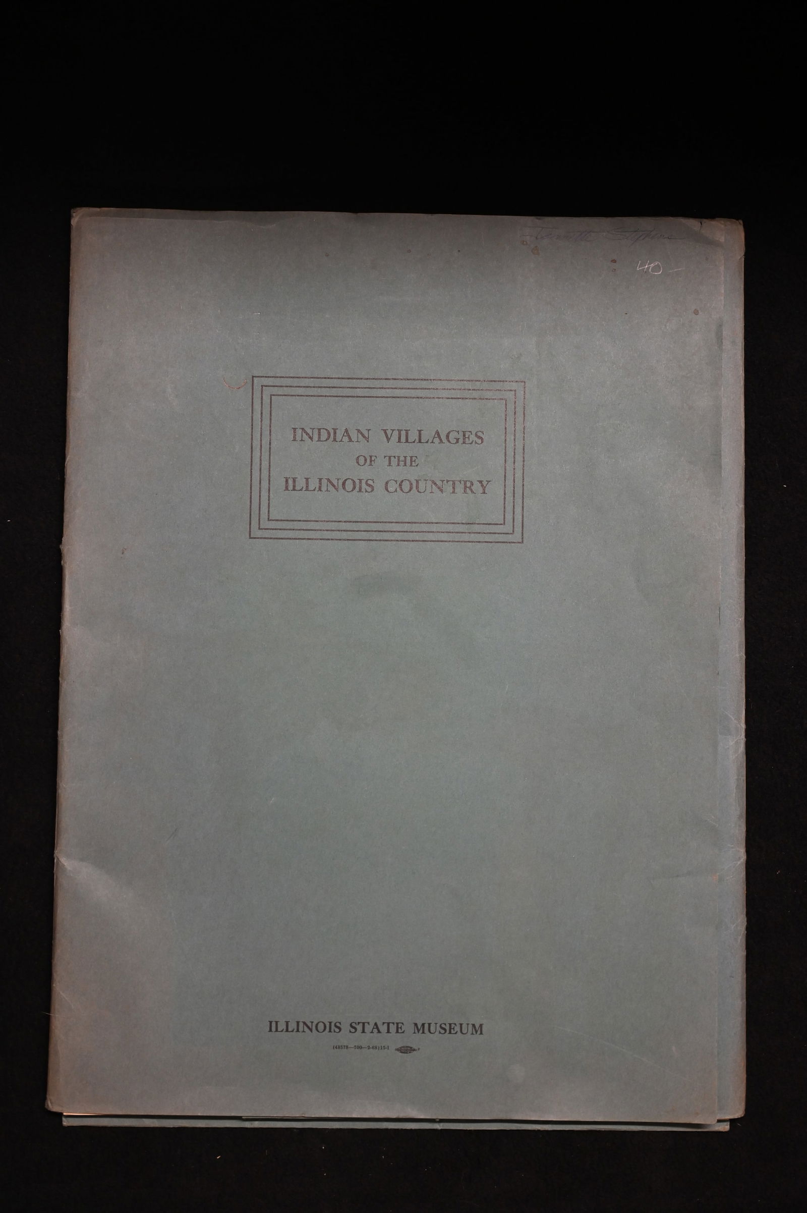 Indian Villages of The Illinois Country 1942 by Illinois State Museum. Maps and information of: Indian Villages of The Illinois Country 1942 by Illinois State Museum. Maps and information of Native American Villages in Illinois and the surrounding area.