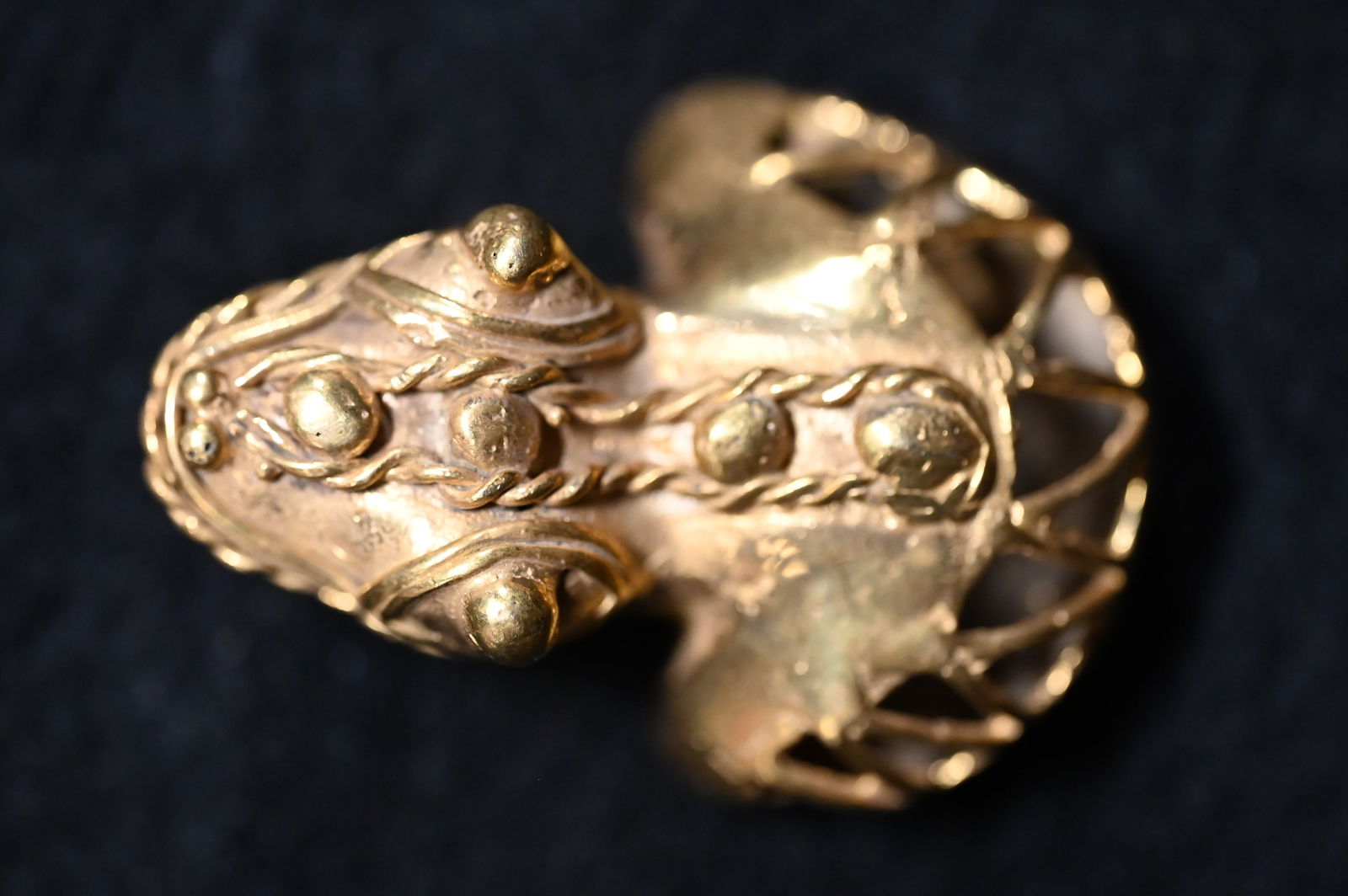 Tairona Tumbaga Pendant Figure. (1 of 5)