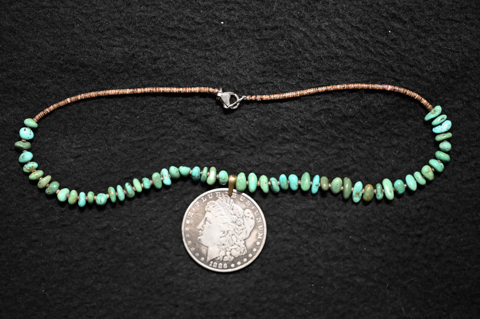 1888 Trade Dollar Necklace "Re-Strike" (1 of 7)