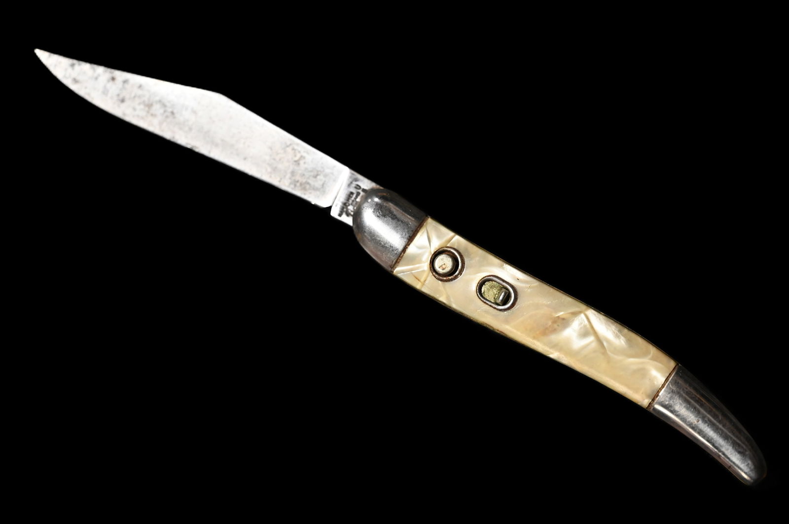 Imperial Hammer Brand Switchblade Knife Cracked Ice Handle 3 1/4" blade. (1 of 8)