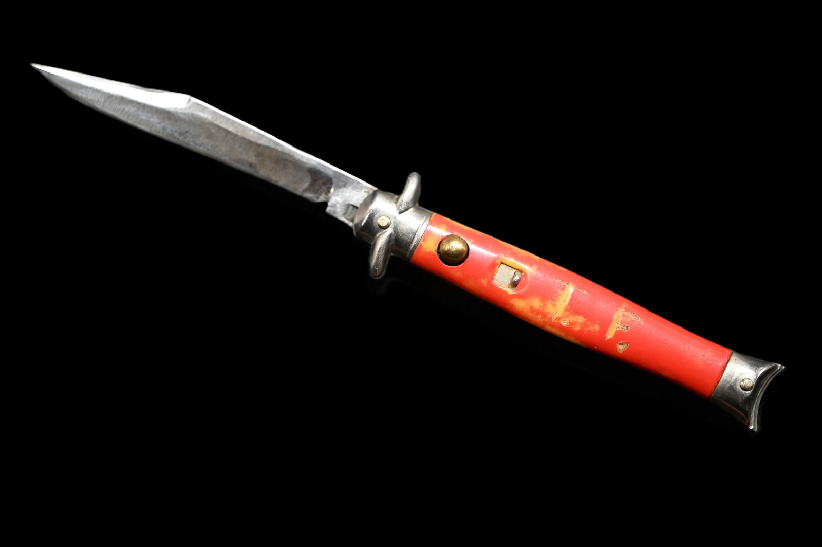 Shur-Snap Switchblade Knife 3 1/4" blade. Spring is broke. (1 of 8)