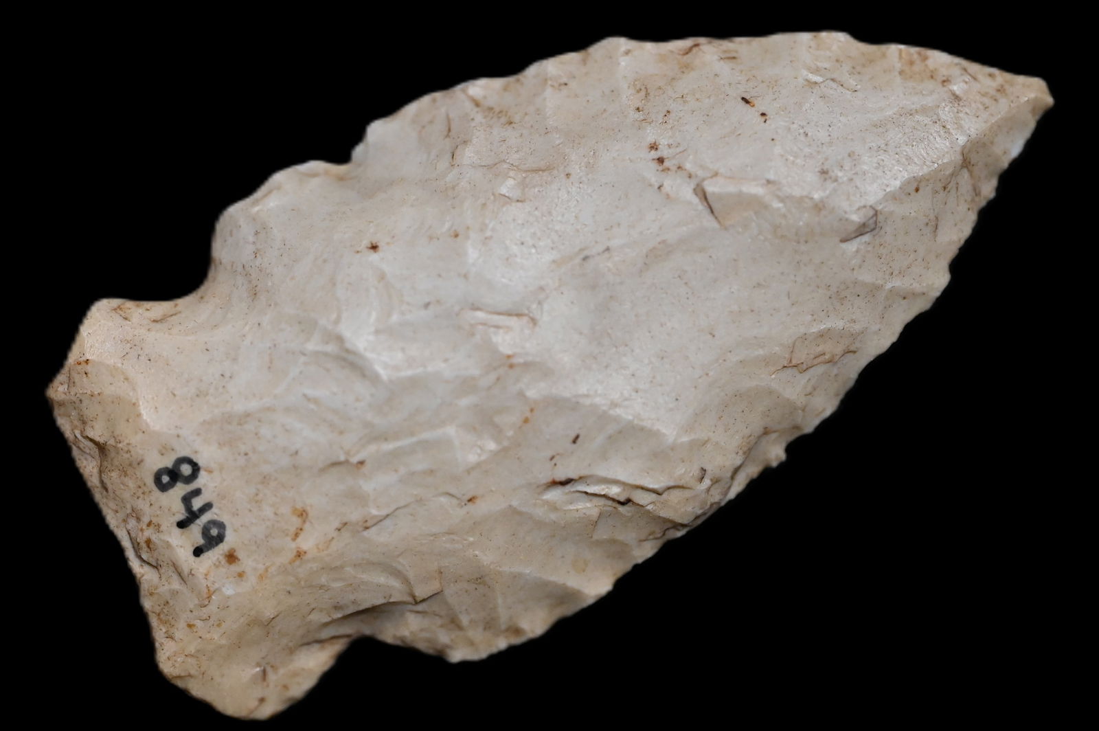 2 9/16" Hemphill Arrowhead Found in KY/TN Ex: Walt McIntyre Collection.: 2 9/16" Hemphill Arrowhead Found in KY/TN Ex: Walt McIntyre Collection.