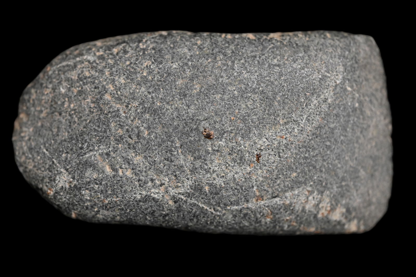 3 1/8" Green Hardstone Celt Found in Fulton Co. Illinois Ex: Dean Downing Collection. (1 of 8)