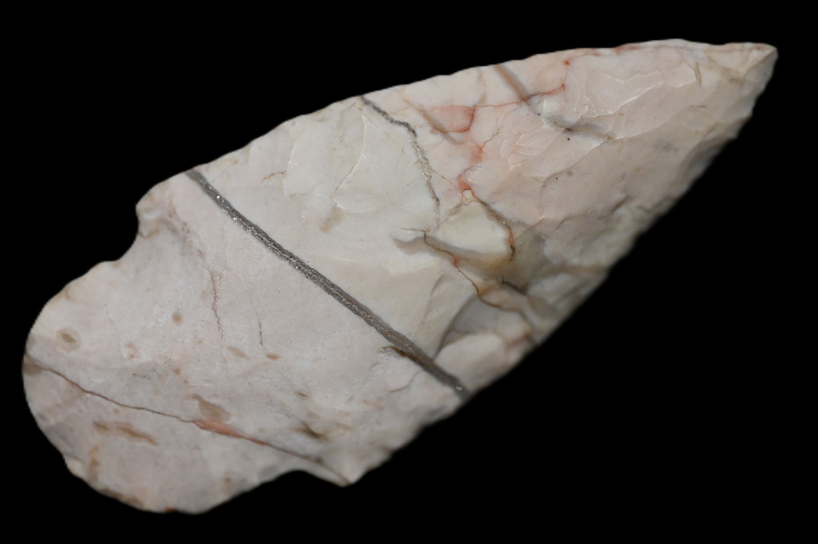 2 9/16" Adena Arrowhead Found in Logan Co. Illinois Ex: Dean Downing Collection. (1 of 5)