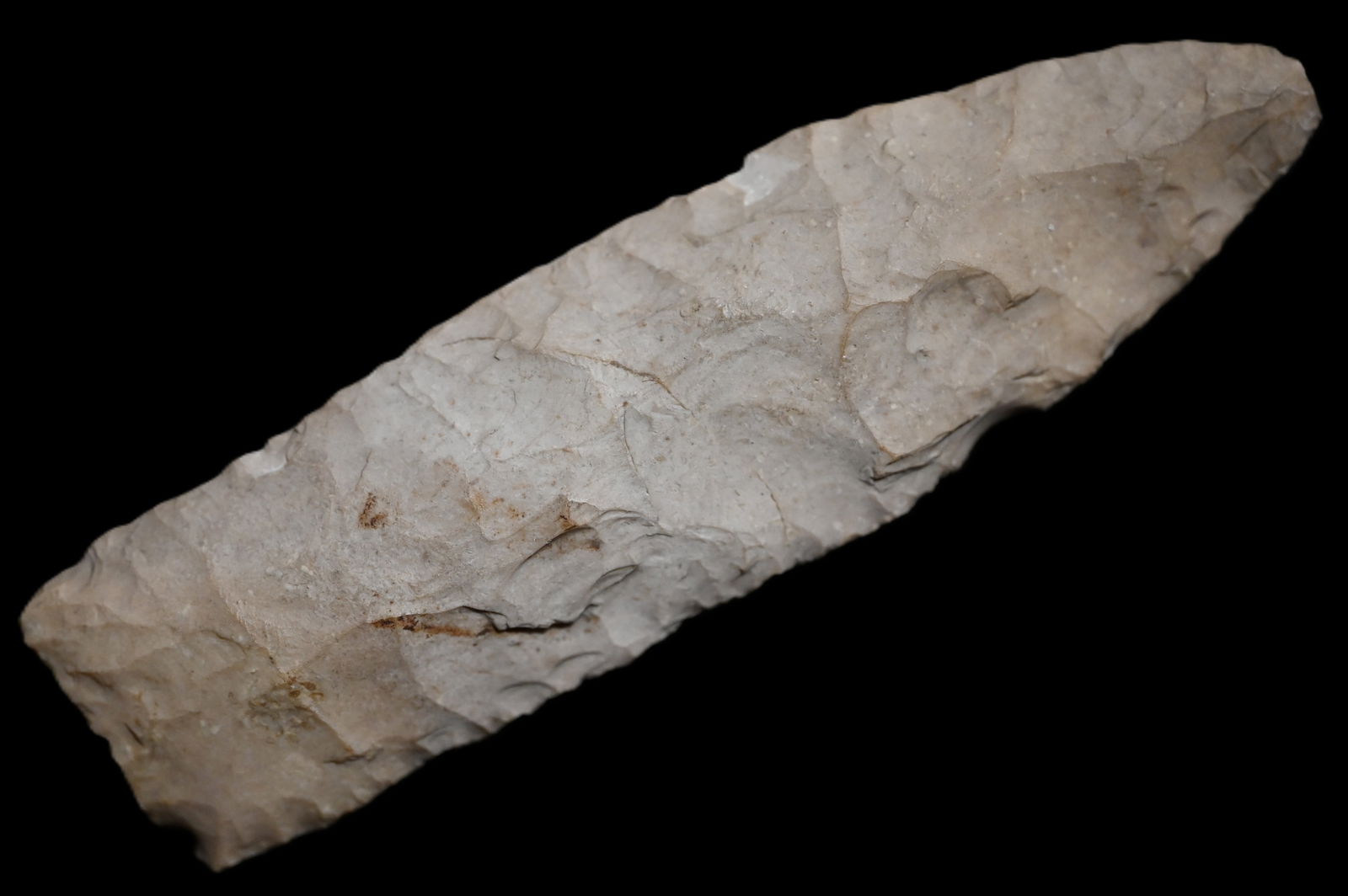 4 3/8" Sedalia Arrowhead Found in Fulton Co. Illinois Ex: Dean Downing Collection. (1 of 5)
