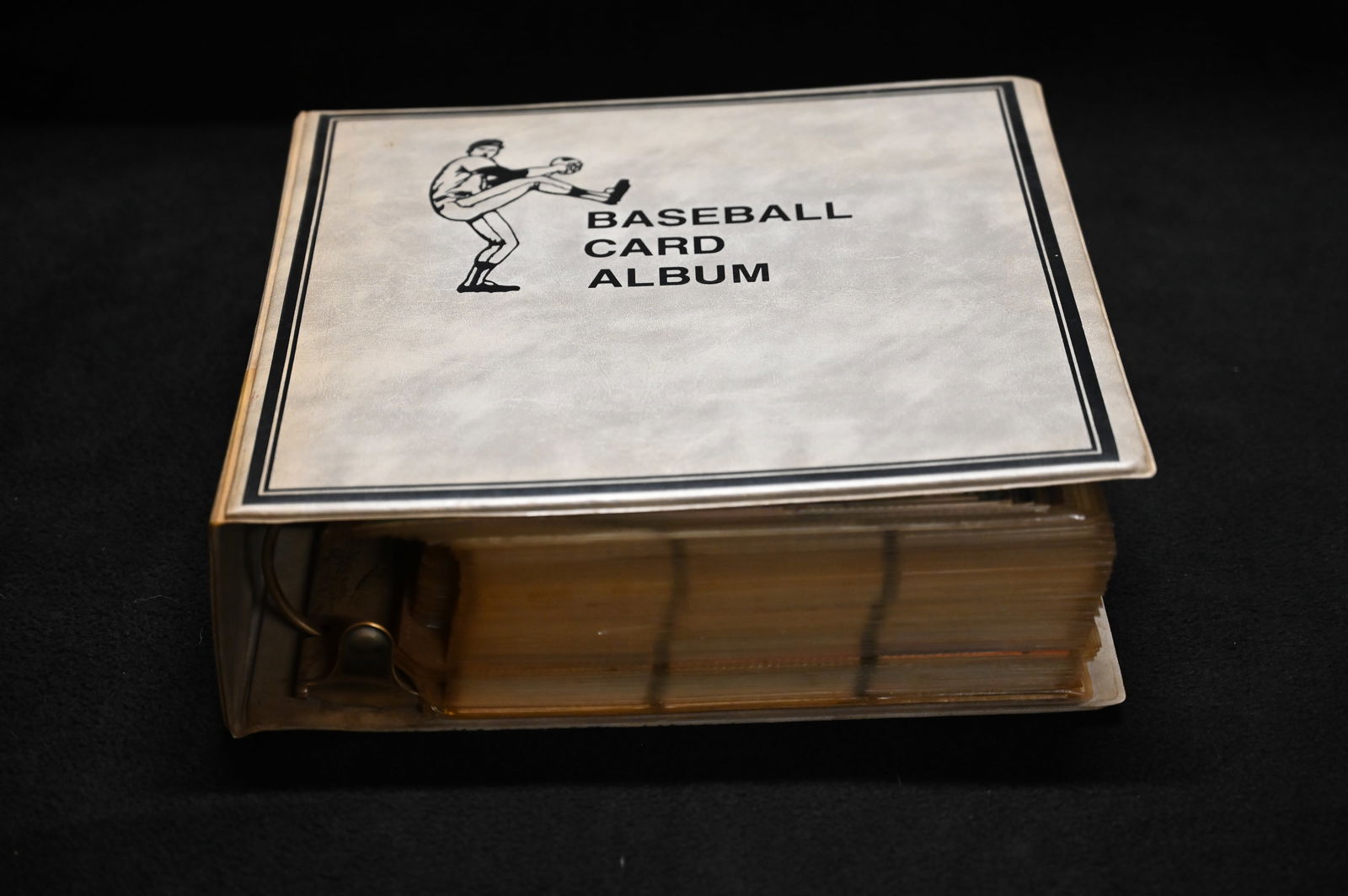 1980's-90's Baseball Card Album with Approx. 80 pages. (1 of 5)