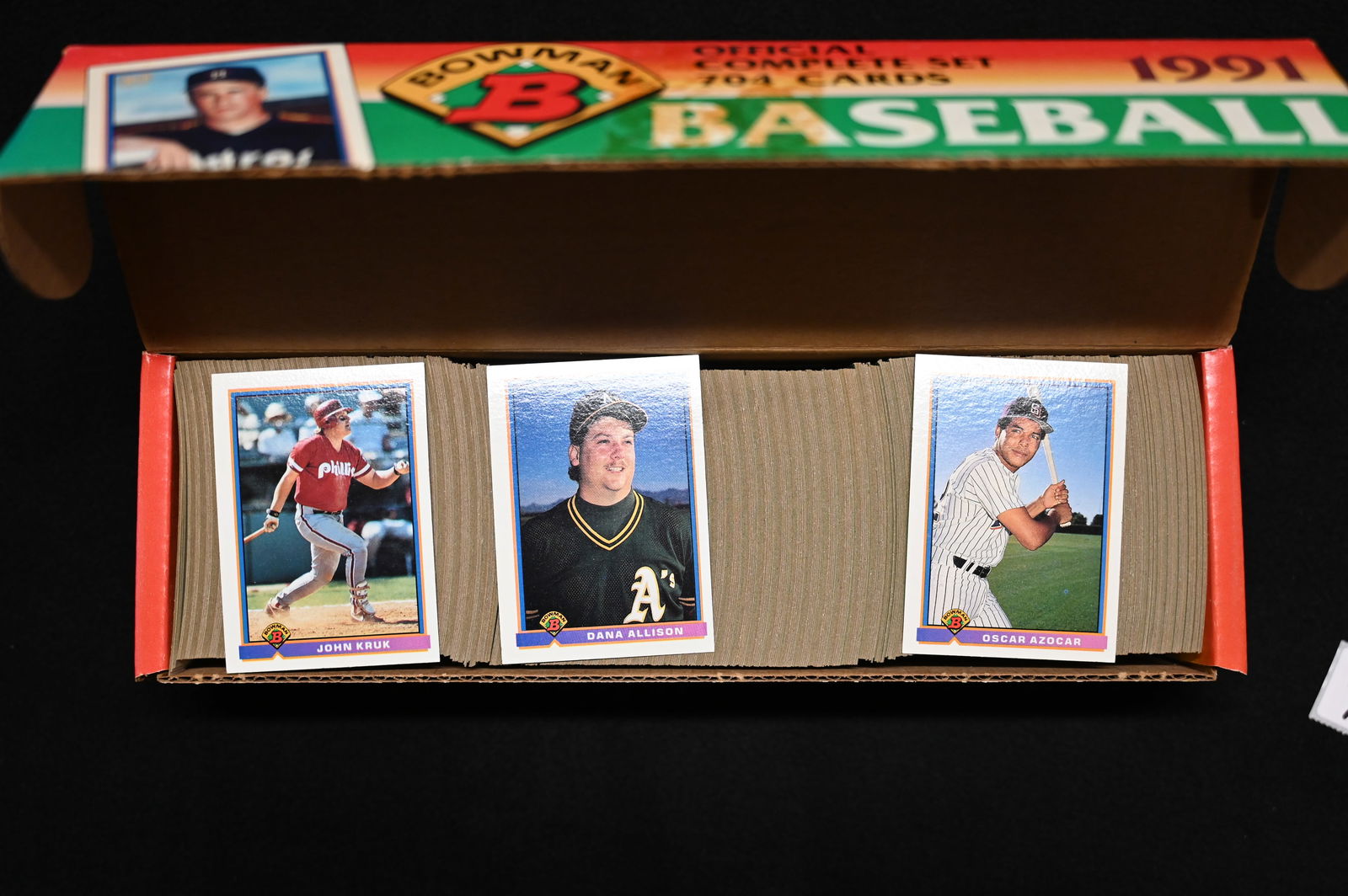 1991 Bowman Baseball Cards Complete Set. (1 of 4)