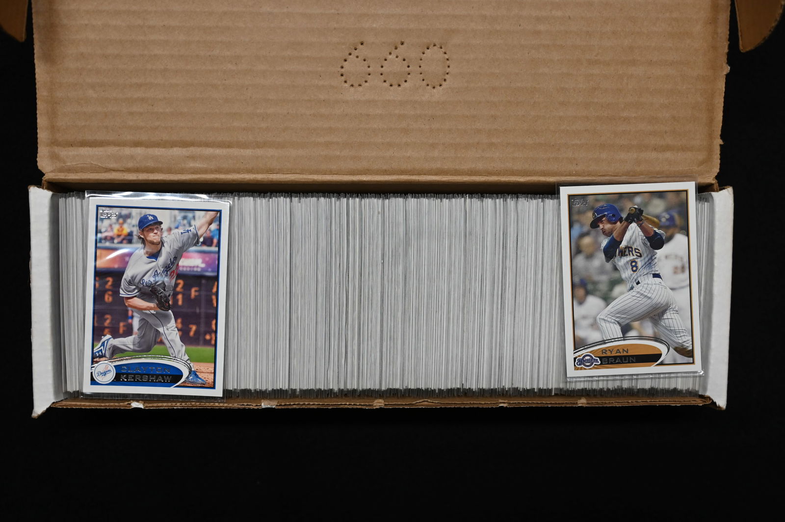 2012 Topps Baseball Cards not complete set. (1 of 4)