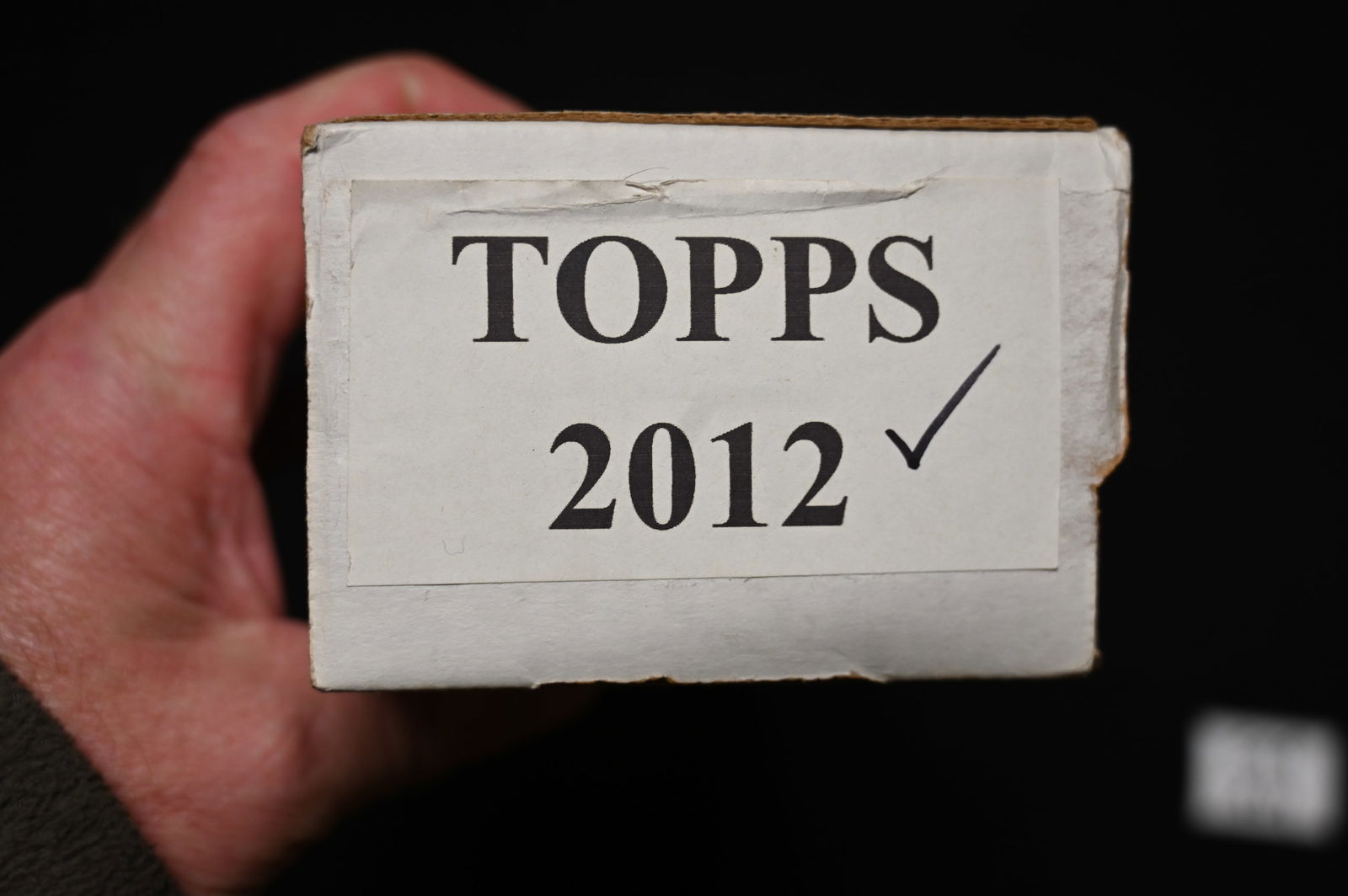 2012 Topps Baseball Cards not complete set. - 3