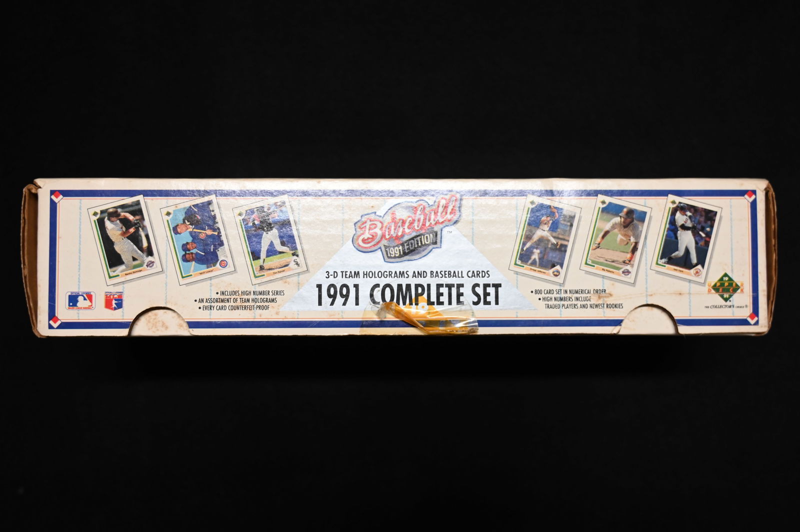 1991 Upper Deck Baseball Cards Complete Set "not sealed". - 3