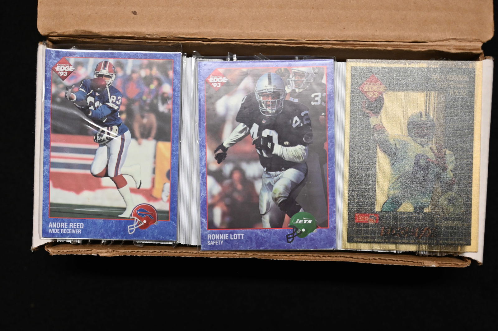 1993 Collector's Edge Football Cards Complete Set.: 1993 Collector's Edge Football Cards Complete Set.