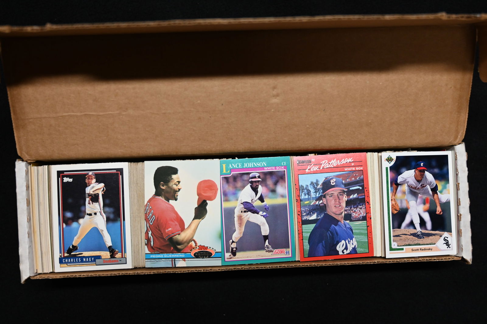 Approx. 800 Baseball Cards Mixed Group 1980's-2000's. (1 of 3)