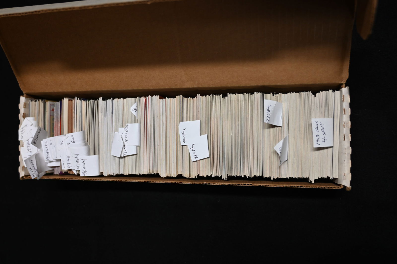 Approx. 800 Baseball Cards Mixed Group 1980's-2000's. - 2