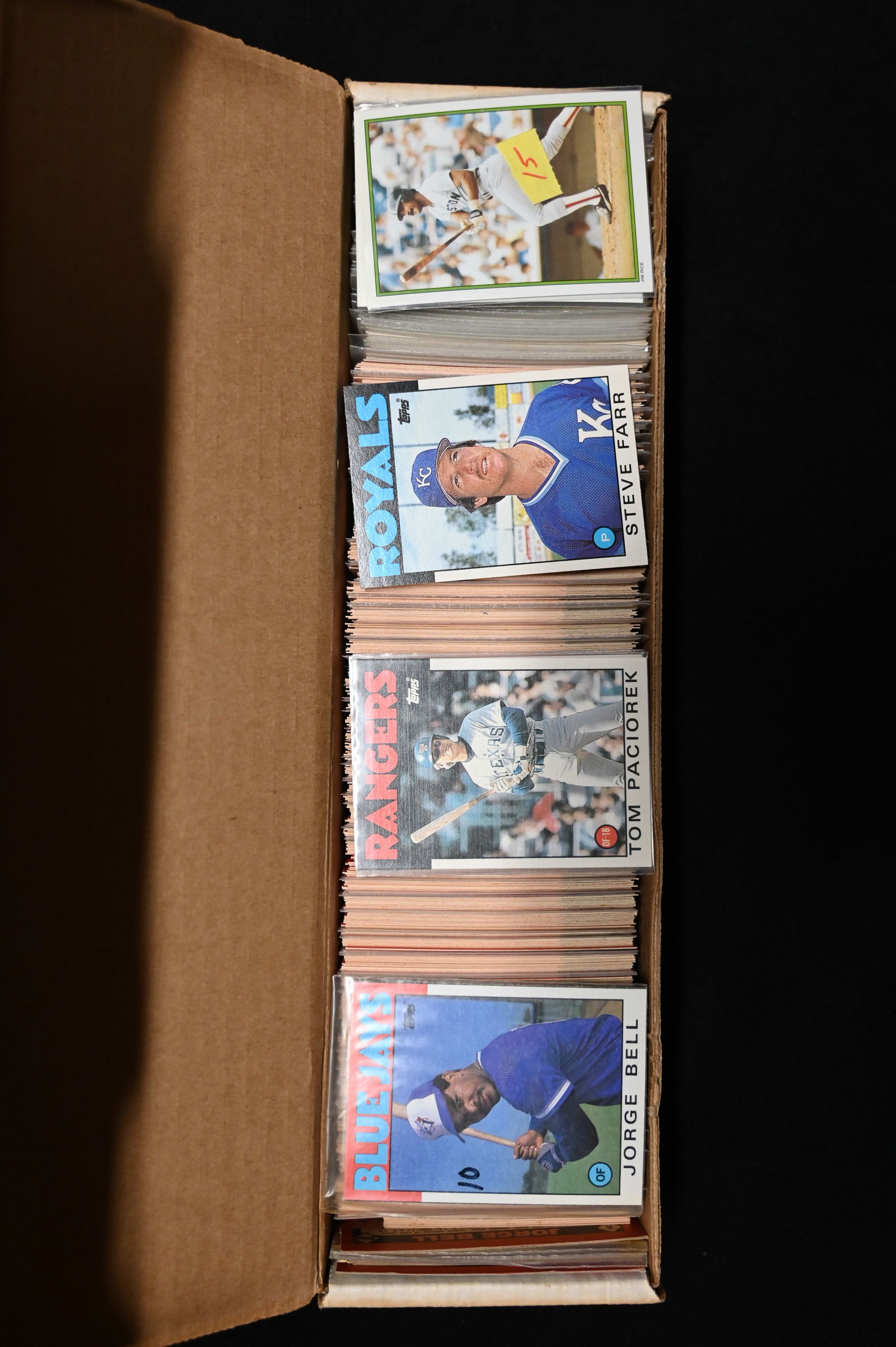 Approx. 800 Baseball Cards Mixed Group 1980's-2000's. (1 of 3)