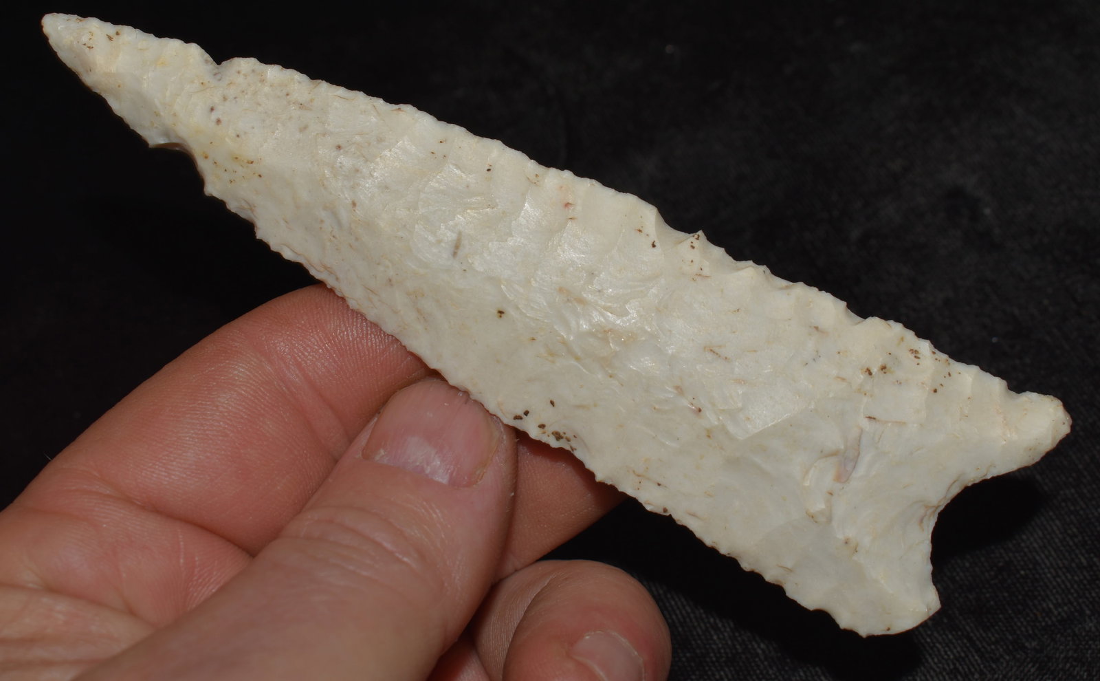 5 1/4" Sloan Dalton – Early Archaic Flint Blade (10,500–8,500 Years Old) (1 of 10)