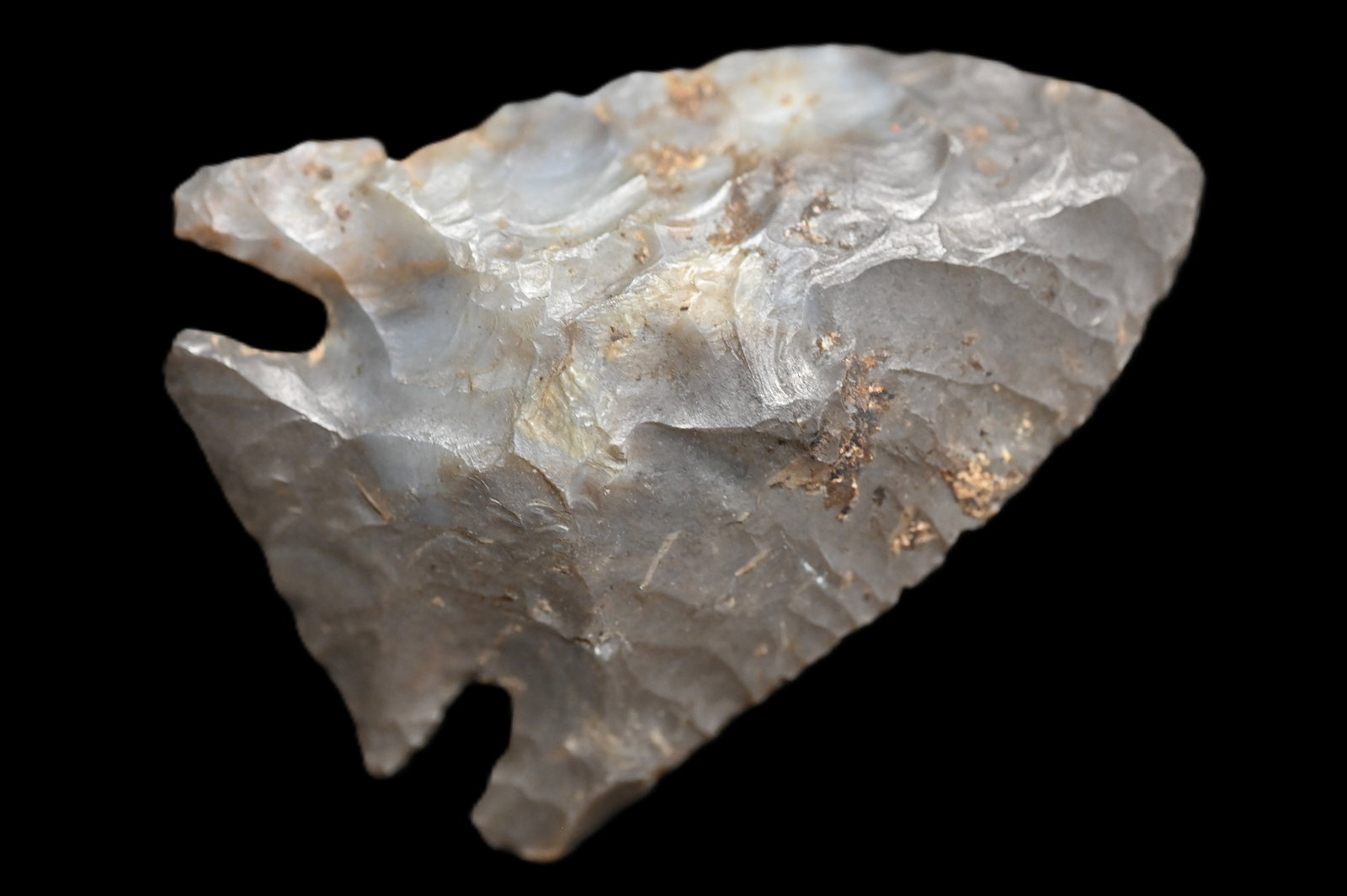 1 3/4" Kirk Corner Notch Found in Boone Co. Missouri. (1 of 5)