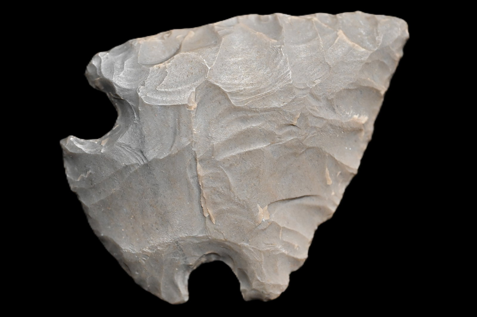 2 1/8" Snyders Arrowhead Found in Cass Co. Illinois Ex: Aaron Morath Collection. (1 of 5)