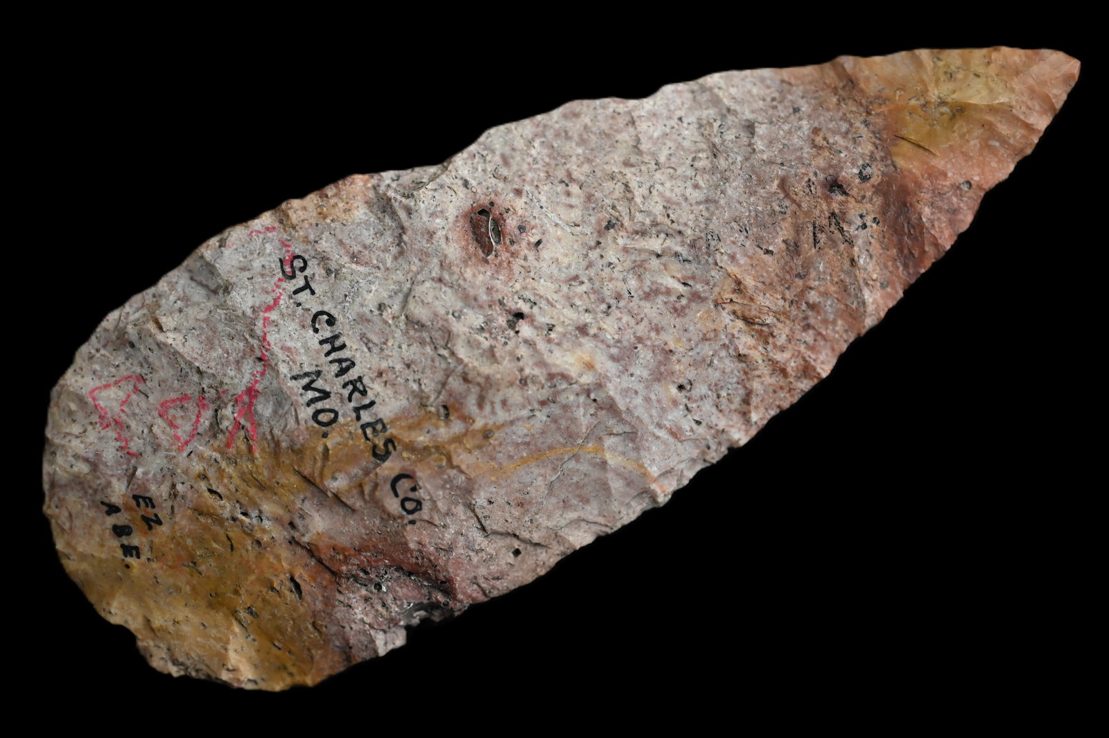 5" Adena Knife Found in St. Charles Co. Missouri. (1 of 5)