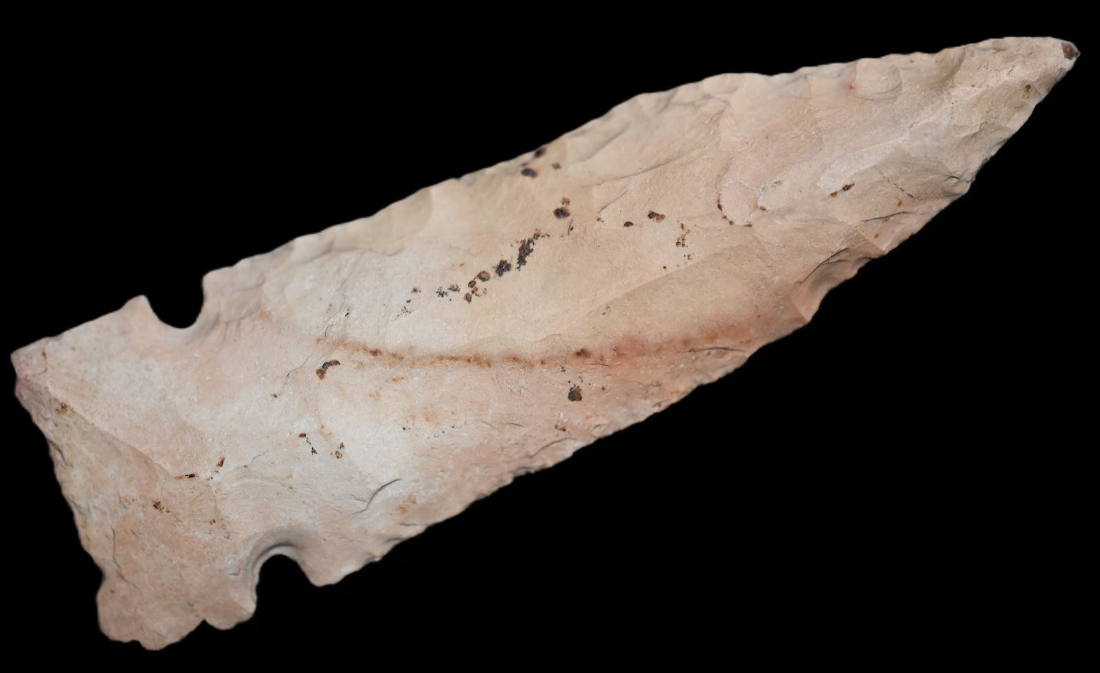 4 9/16" Chesterfield Arrowhead Lincoln Co. MO Ryan Keele COA Ex: Donald Koehler Collection. (1 of 7)