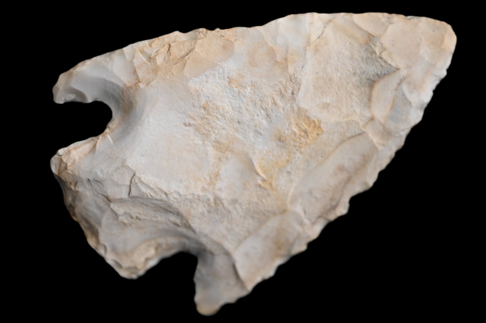 3 1/4" Smith Arrowhead Ryan Keele COA Found in Pettis Co. Missouri Ex: Geoge Wolf Collection. (1 of 6)