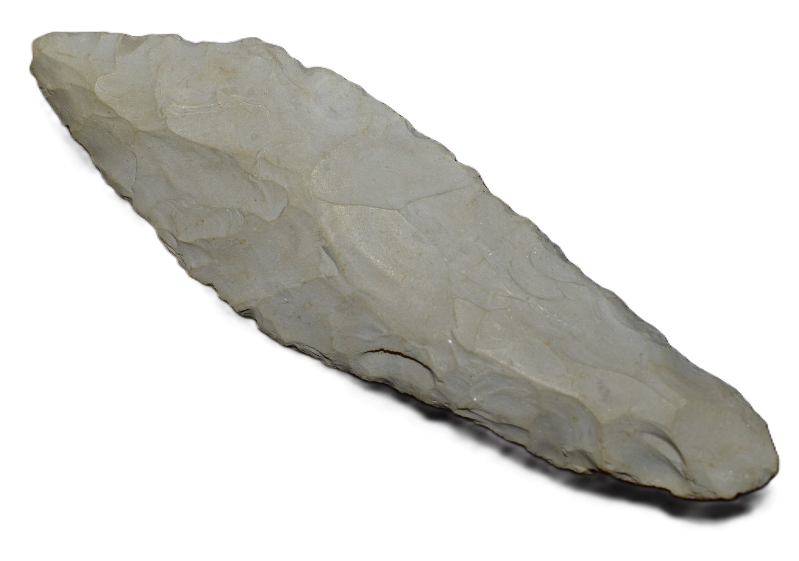 4 1/4" Gray Tabular Blade found in Scottland County, Mo (1 of 9)