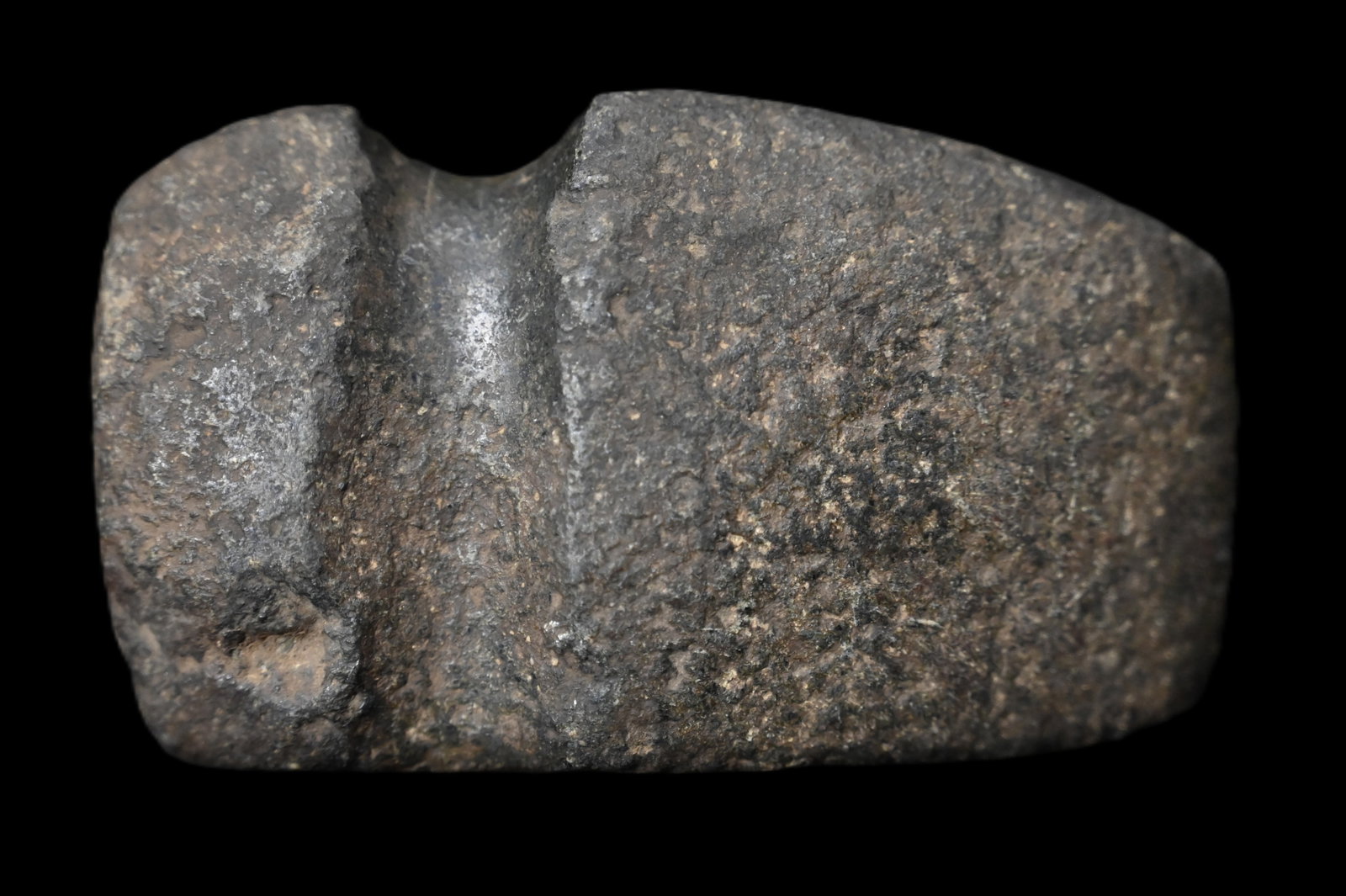 3 7/8" Granite 3/4 Groove Axe Found in Howard Co. Missouri. (1 of 7)