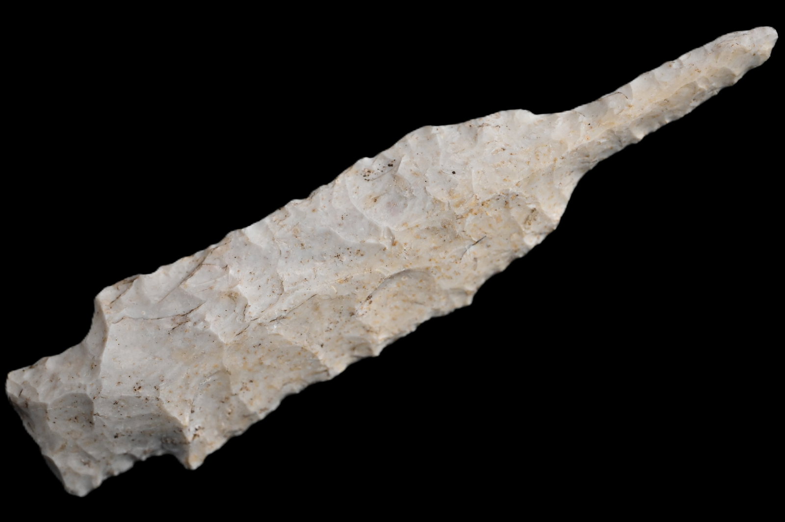 5 1/2" Large Etley Drill Found in Pike Co. Missouri Ryan Keele COA Ex: Paul Scully Collection. (1 of 6)