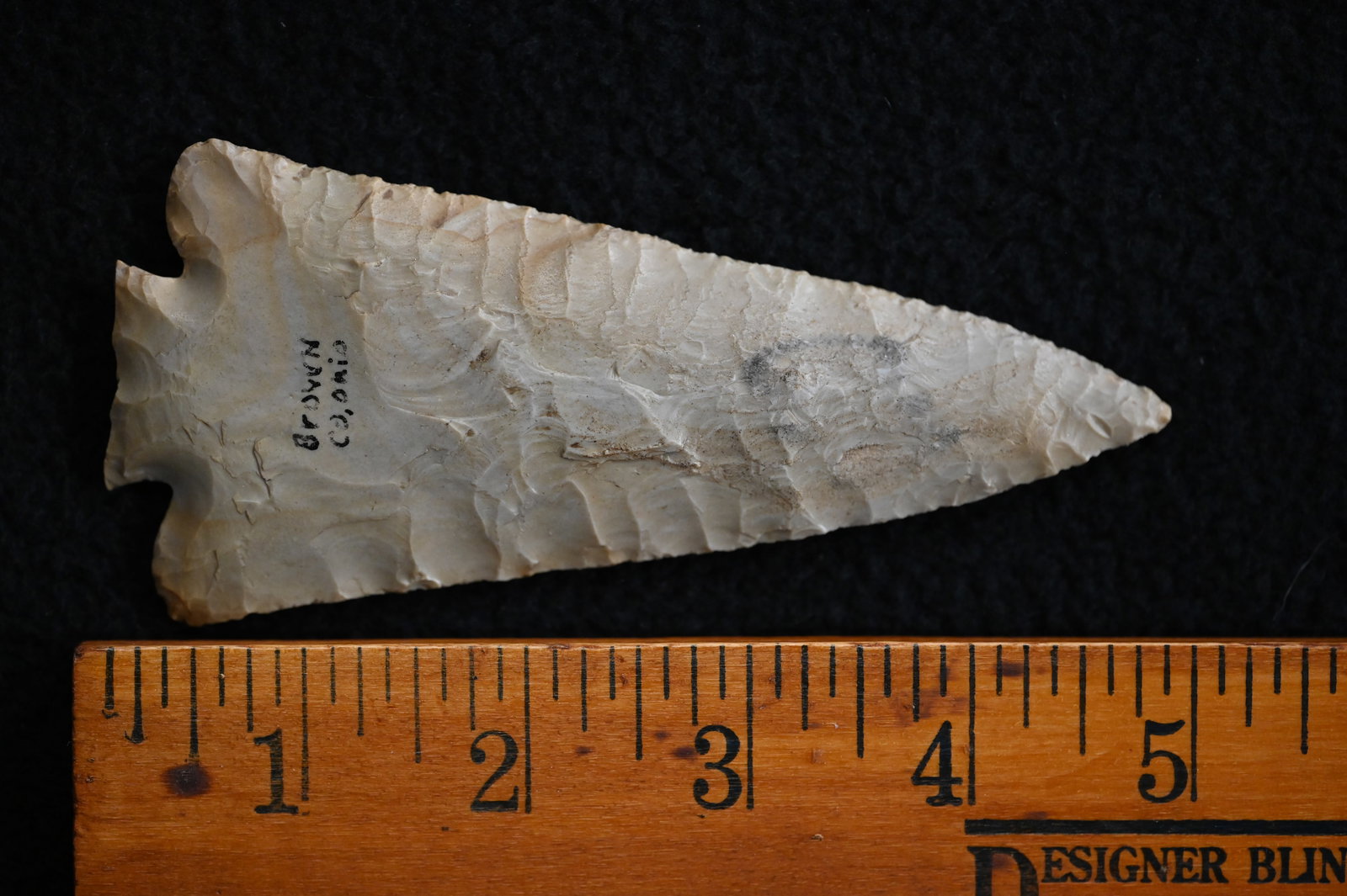 4 13/16" Decatur 6 x COA's. One of the best Found in Brown Co. Ohio Ex: Converse, Dr. Robert E. - 5