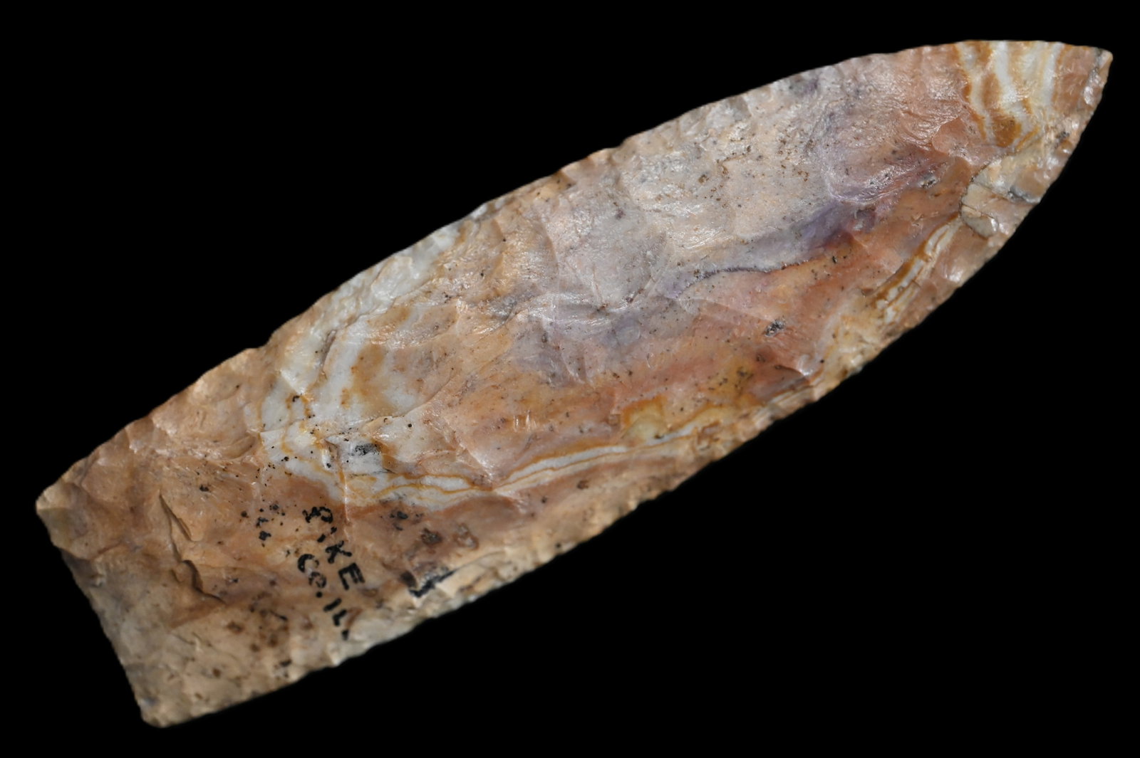 Amazing 5 9/16" Dalton Knife 4x COA's Found in Pike Co. Missouri by Leo Murray Ex: Jim Crawford, (1 of 9)