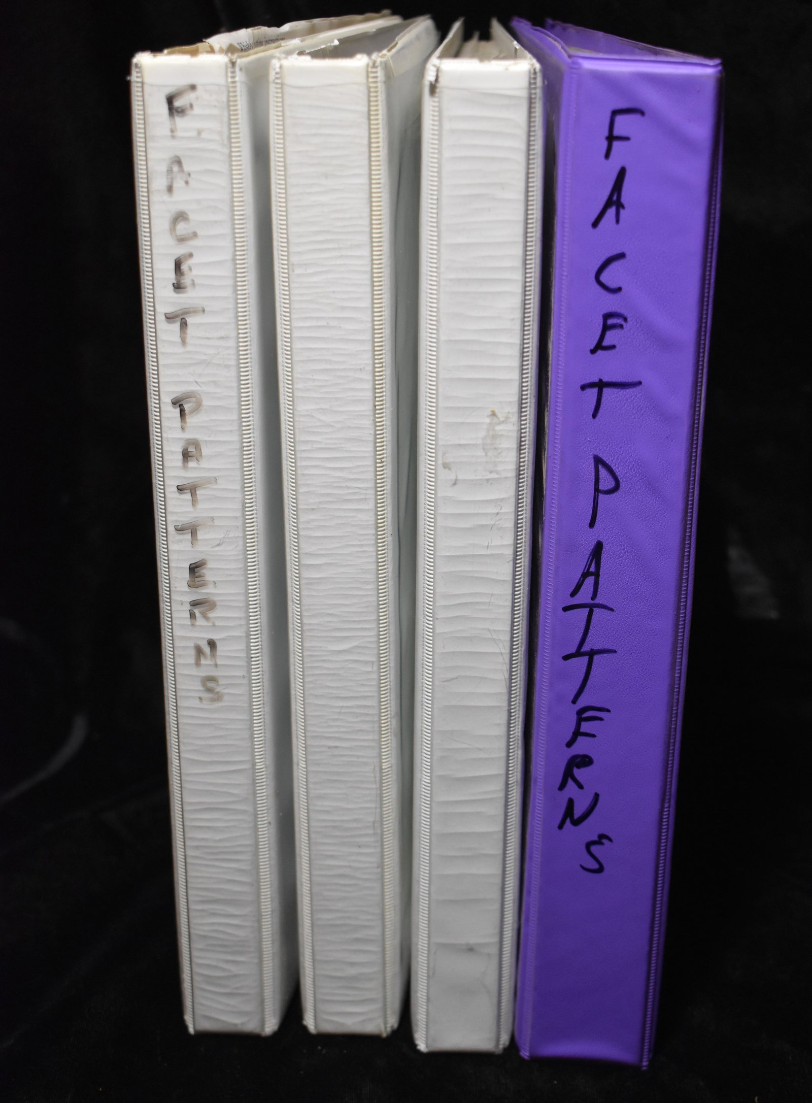 Lot of 5 Faceting Instruction & Pattern Binders – Extensive Faceters.com Materials & Workshop (1 of 9)