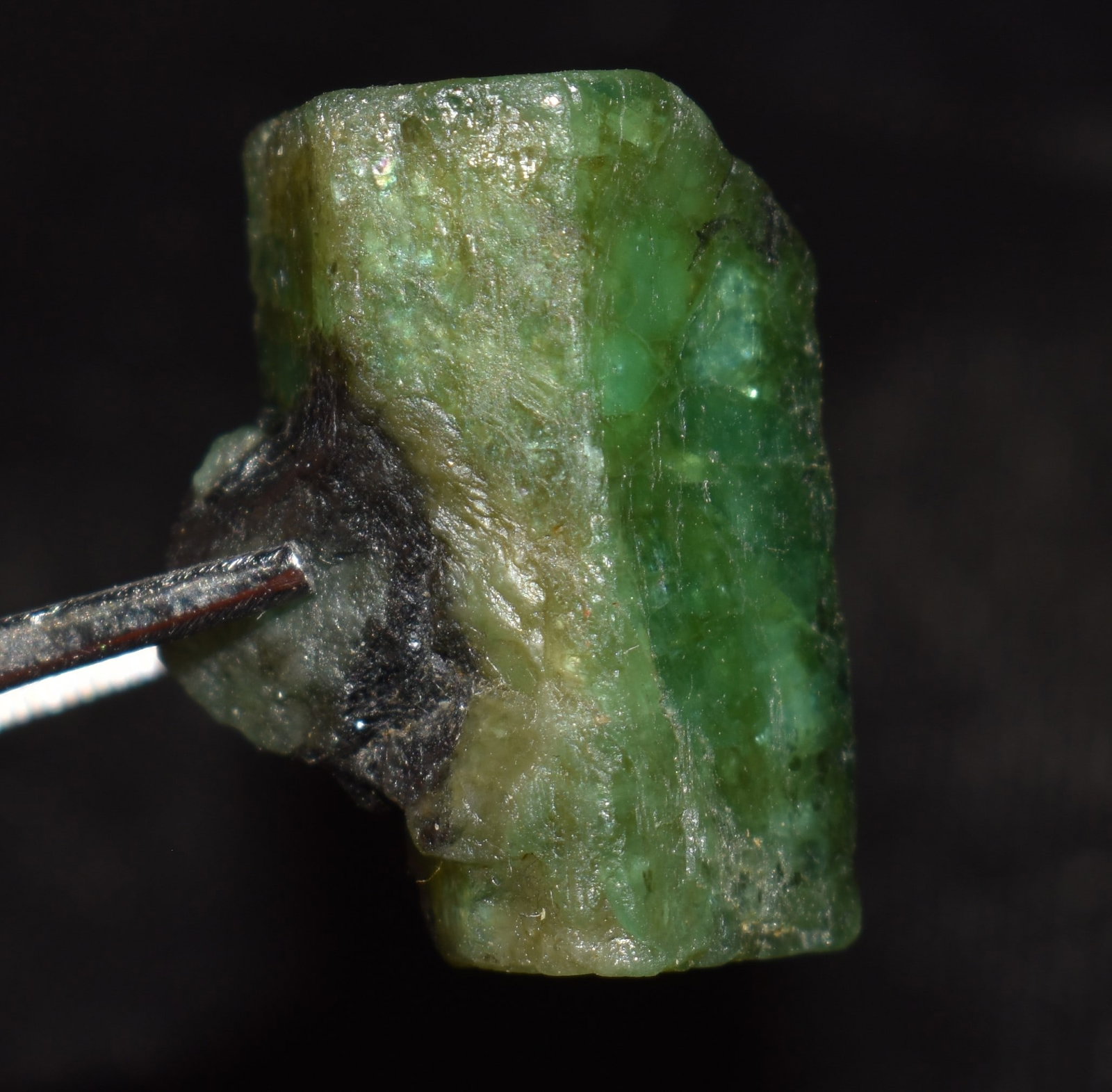 Fine 6?Gram Natural Emerald Crystal – 7/8" Dark Green Hexagonal Specimen (1 of 13)