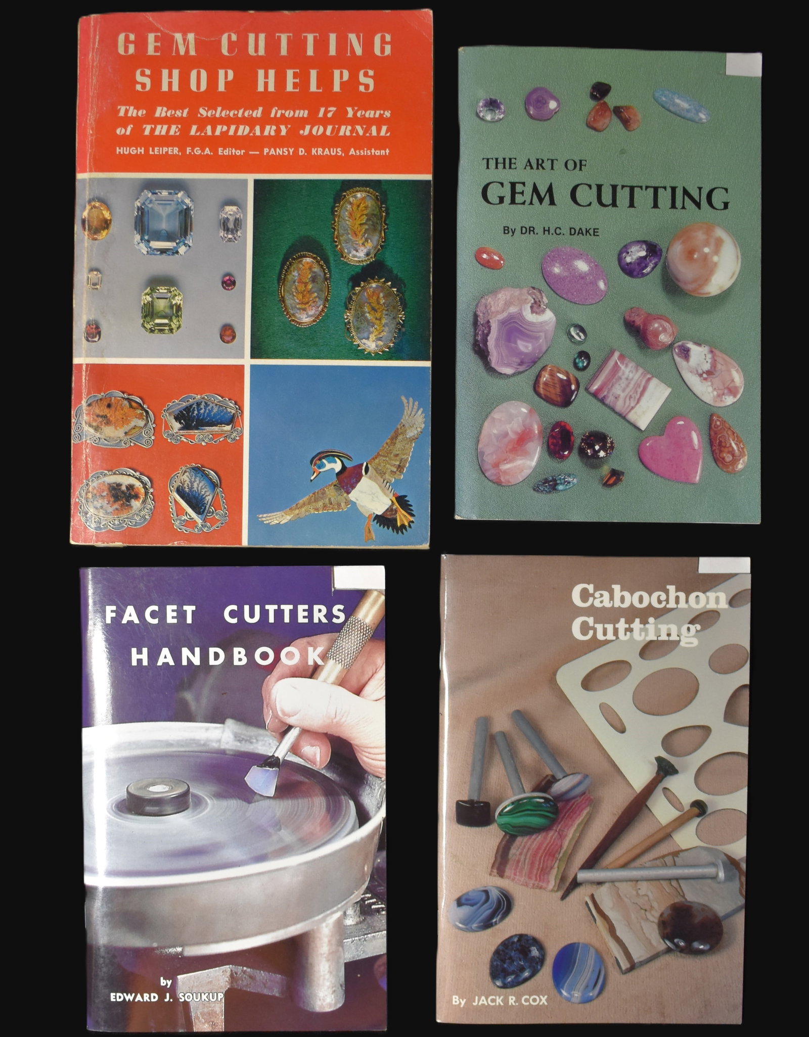 Lapidary & Gem?Cutting Reference Lot - 4 Softcover Books – 1964–1987 (1 of 6)