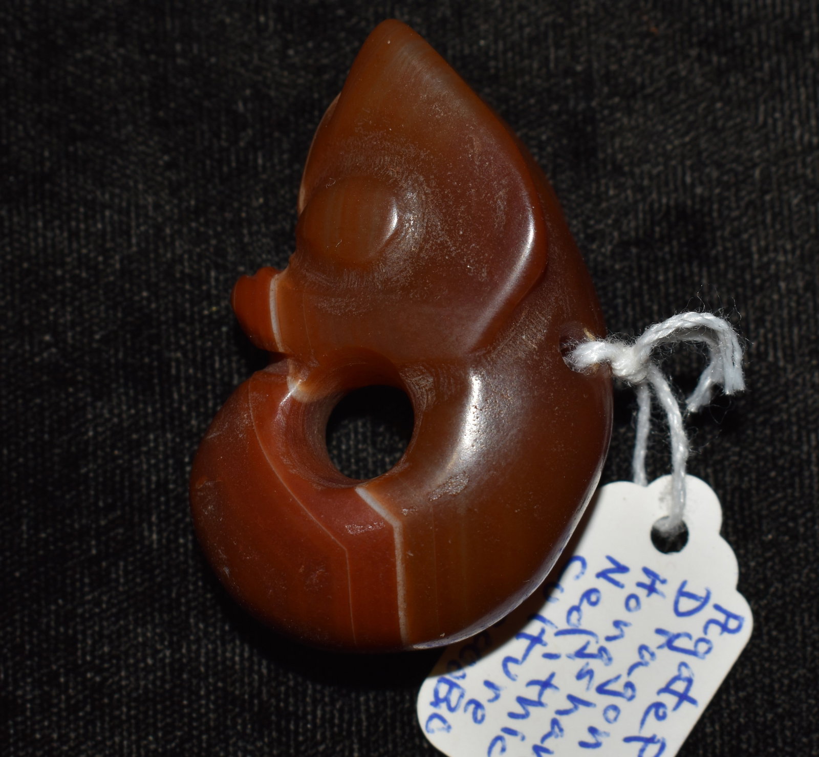 Hongshan Neolithic Pig Dragon Pendant found in Liaoning Province, China (1 of 5)